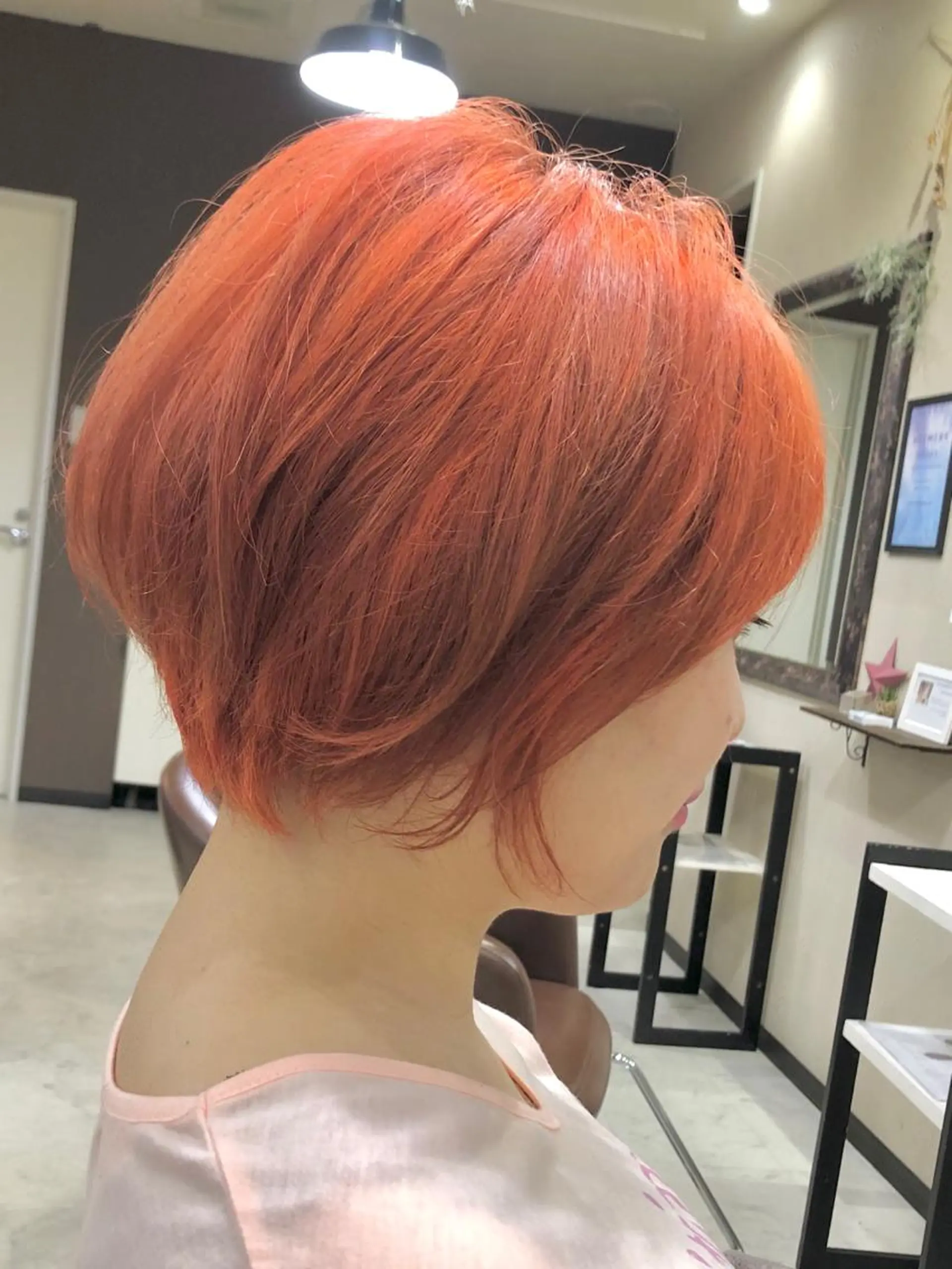 ショート ショート/ハイライト /白髪ぼかし🌿松本のヘアスタイル
