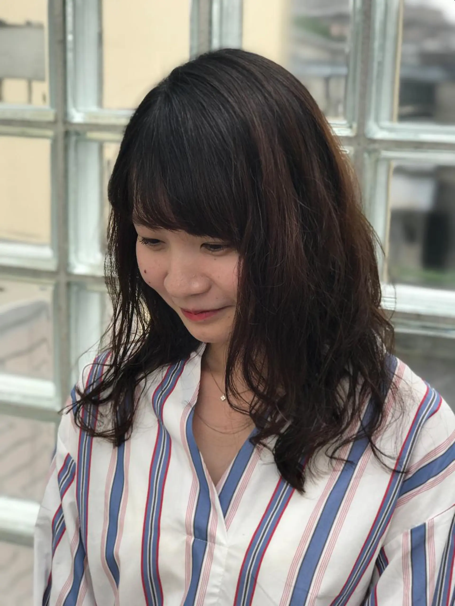 ミディアム パーマ 髪質改善個室サロンECLART CENTRAL赤坂所属・🎨美大卒美容師🎨 まっきーのヘアスタイル