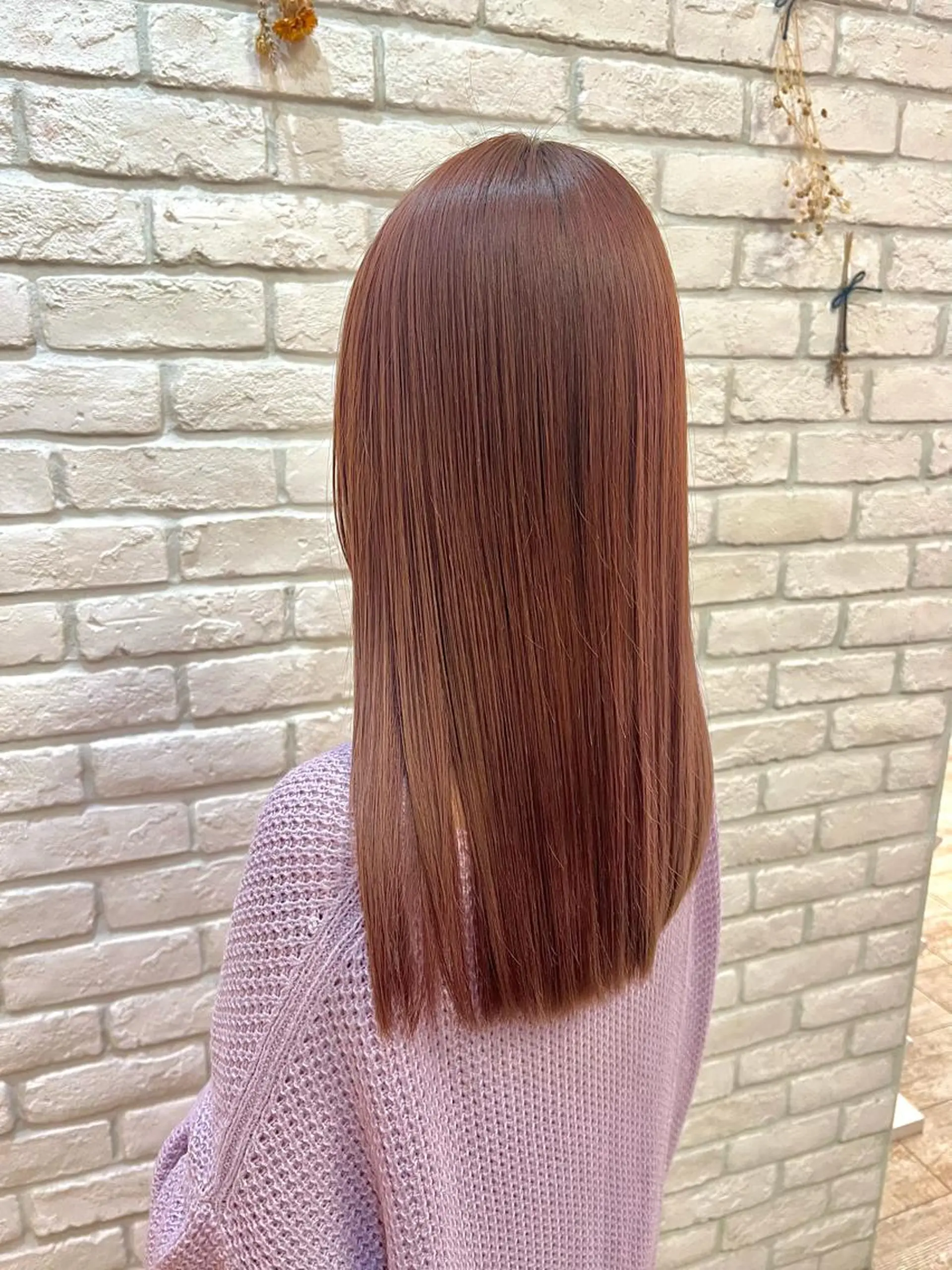 セミロング カラー トリートメント 🎀野崎 美玖𝜗𝜚˚⋆のヘアスタイル