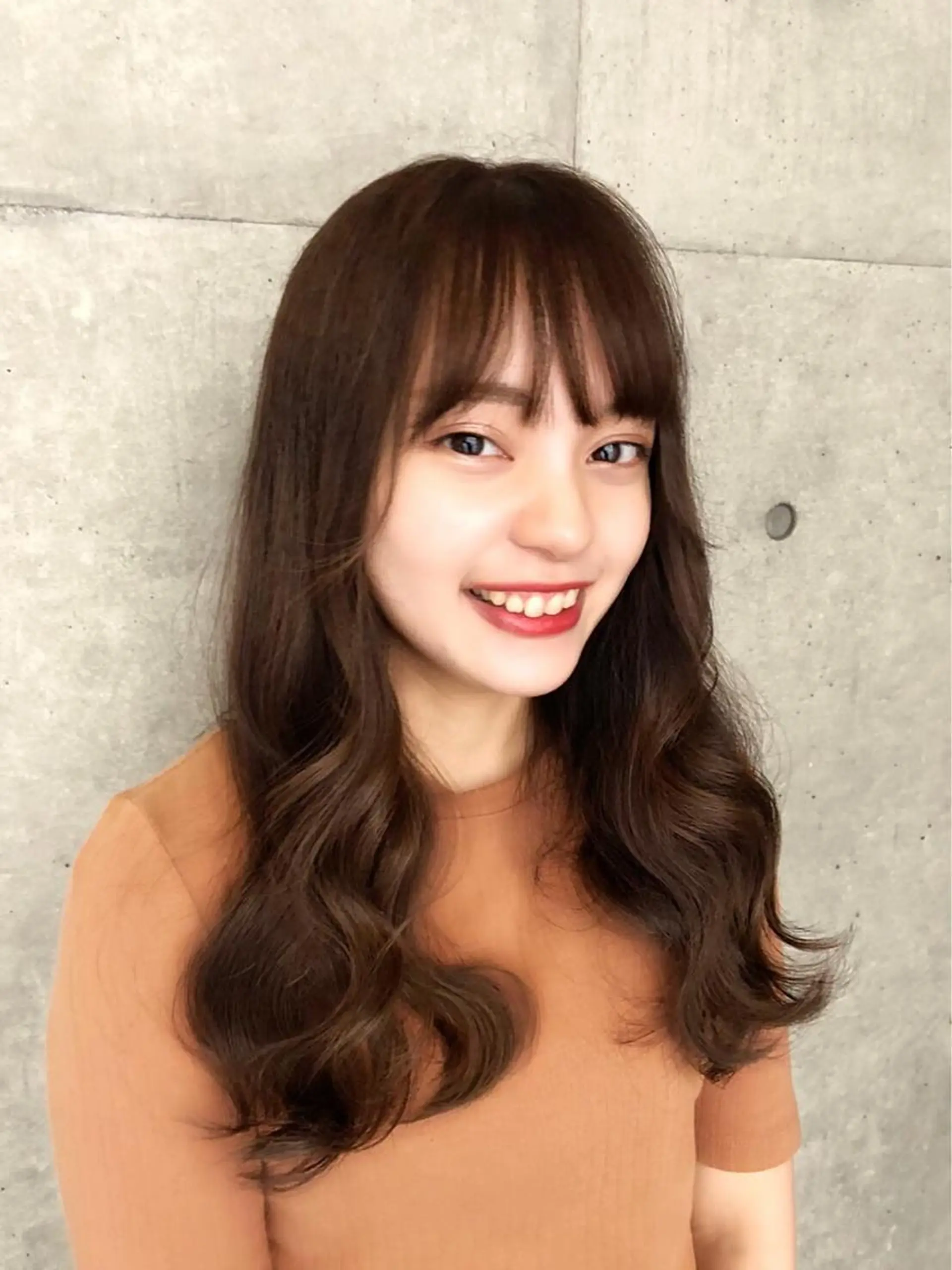 カラー ブラウンカラー ナチュラルブラウン ヘアカラー デザイン／ブリーチ /綾華のヘアスタイル