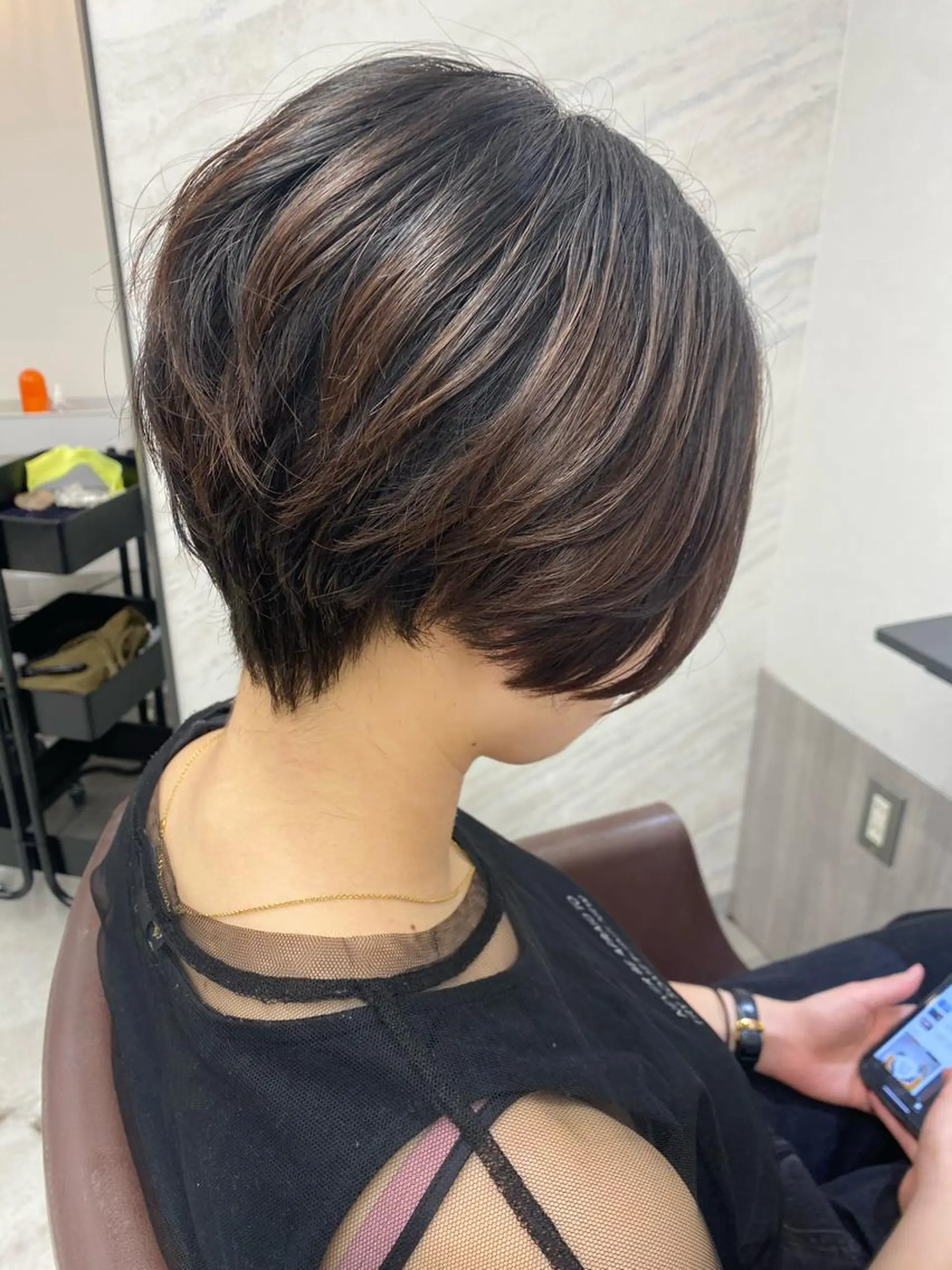 ショート ショートヘア jill by gisel＿奥家のヘアスタイル