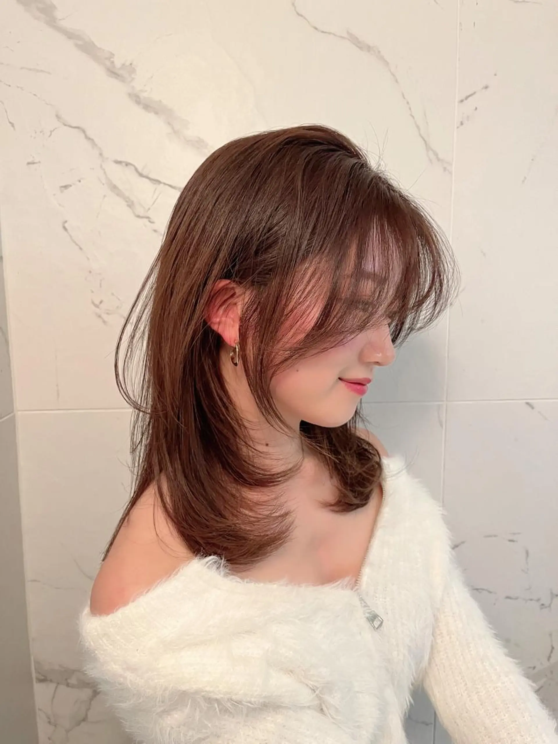 ロング カット ヘアカラー トリートメント 京都レイヤーカット/ 縮毛矯正/羽柴りくのマツエク・マツパデザイン