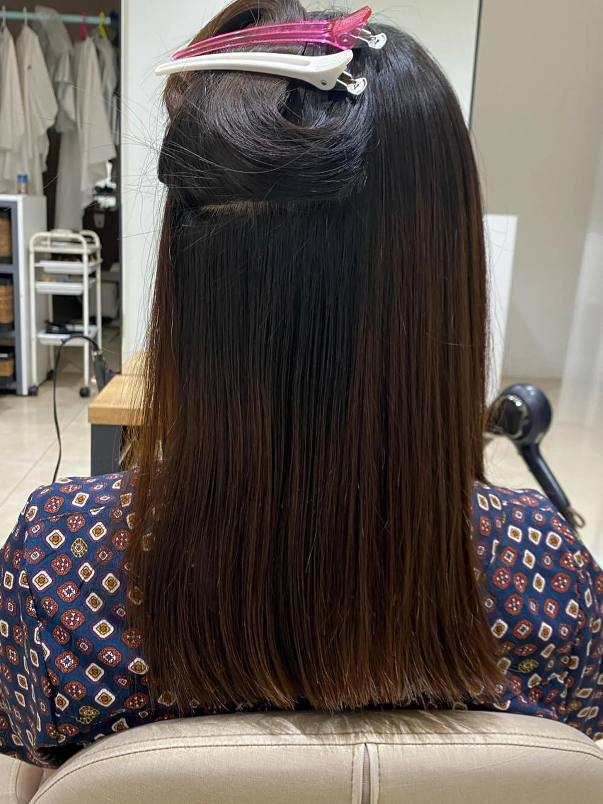 ロング タナカ レイヤのヘアスタイル