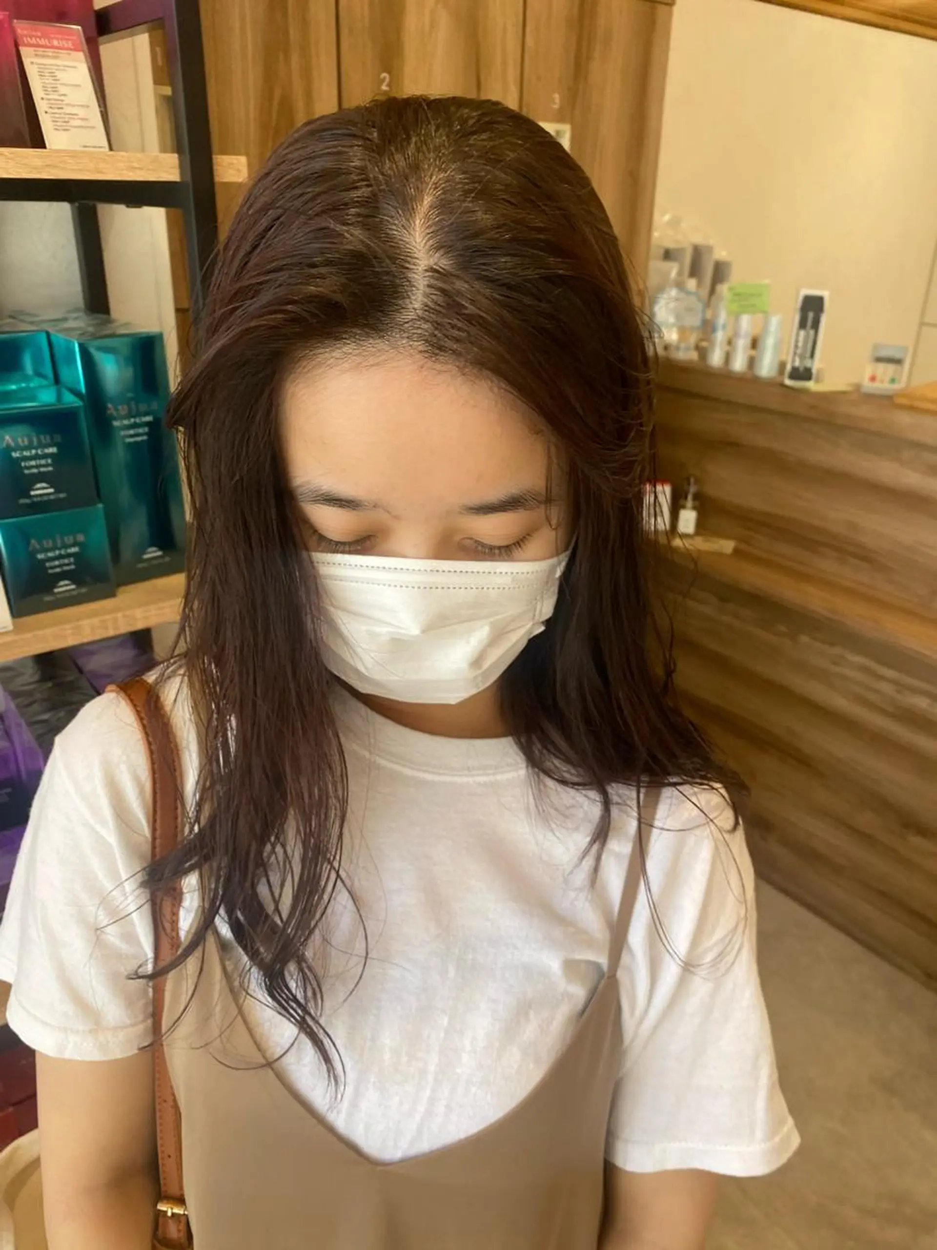 ロング カラー ヘアアレンジ ブラウンカラー ヘアカラー トリートメント ヘッドスパ パーマ指名No1 /namiのヘアスタイル