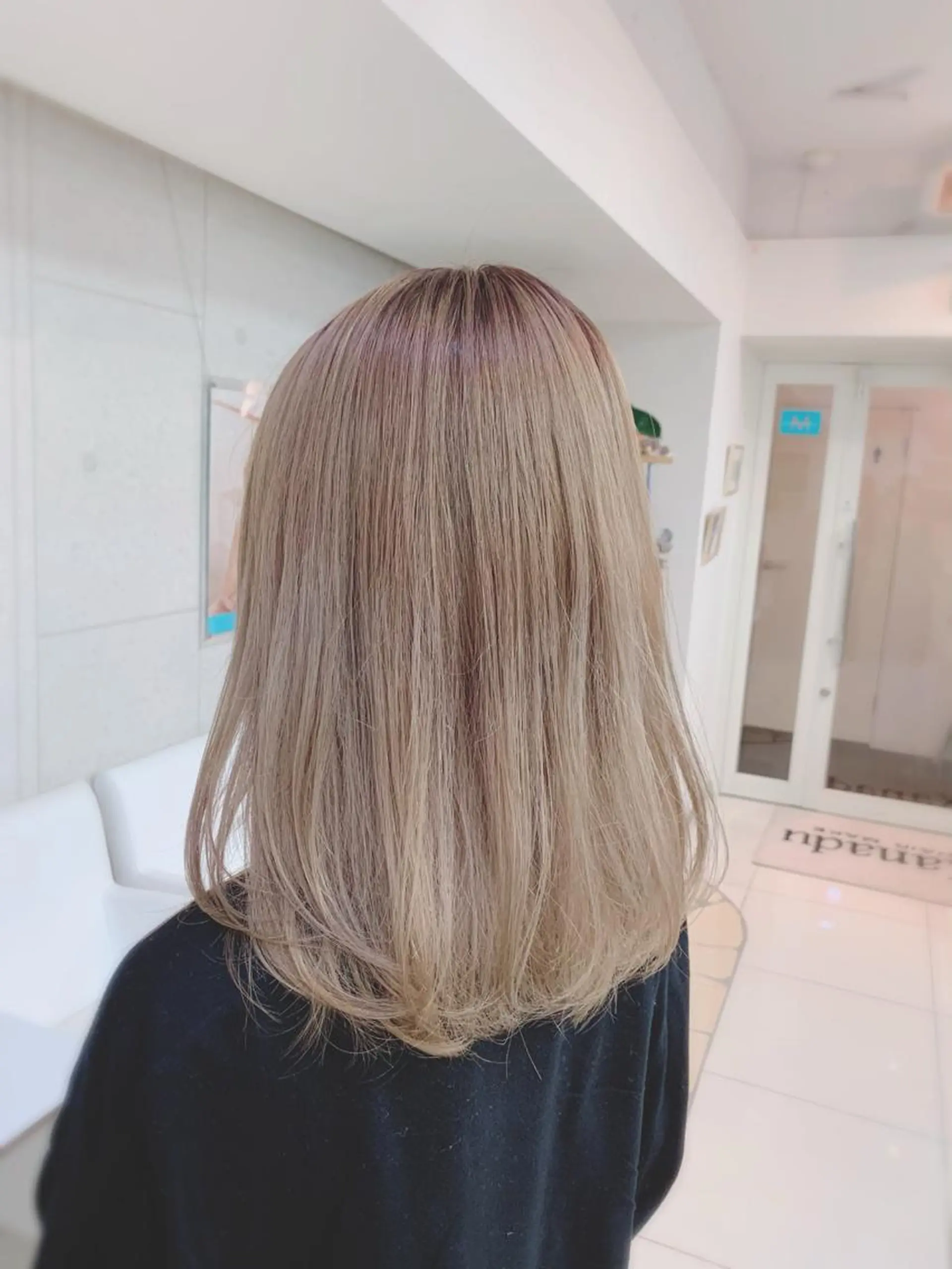 ミディアム カラー カット ヘアカラー トリートメント お悩み解決✨ ASAMIのヘアスタイル