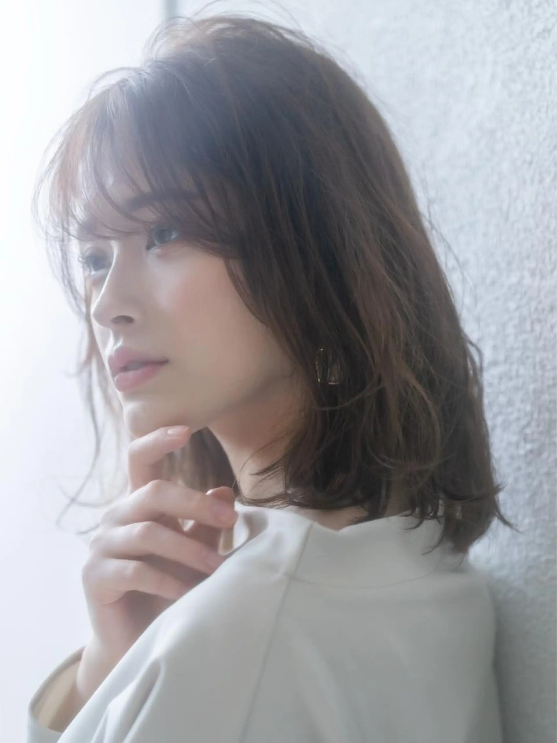 ミディアム 🎀ハイトーン/レイ ヤー/Reina🎀のヘアスタイル