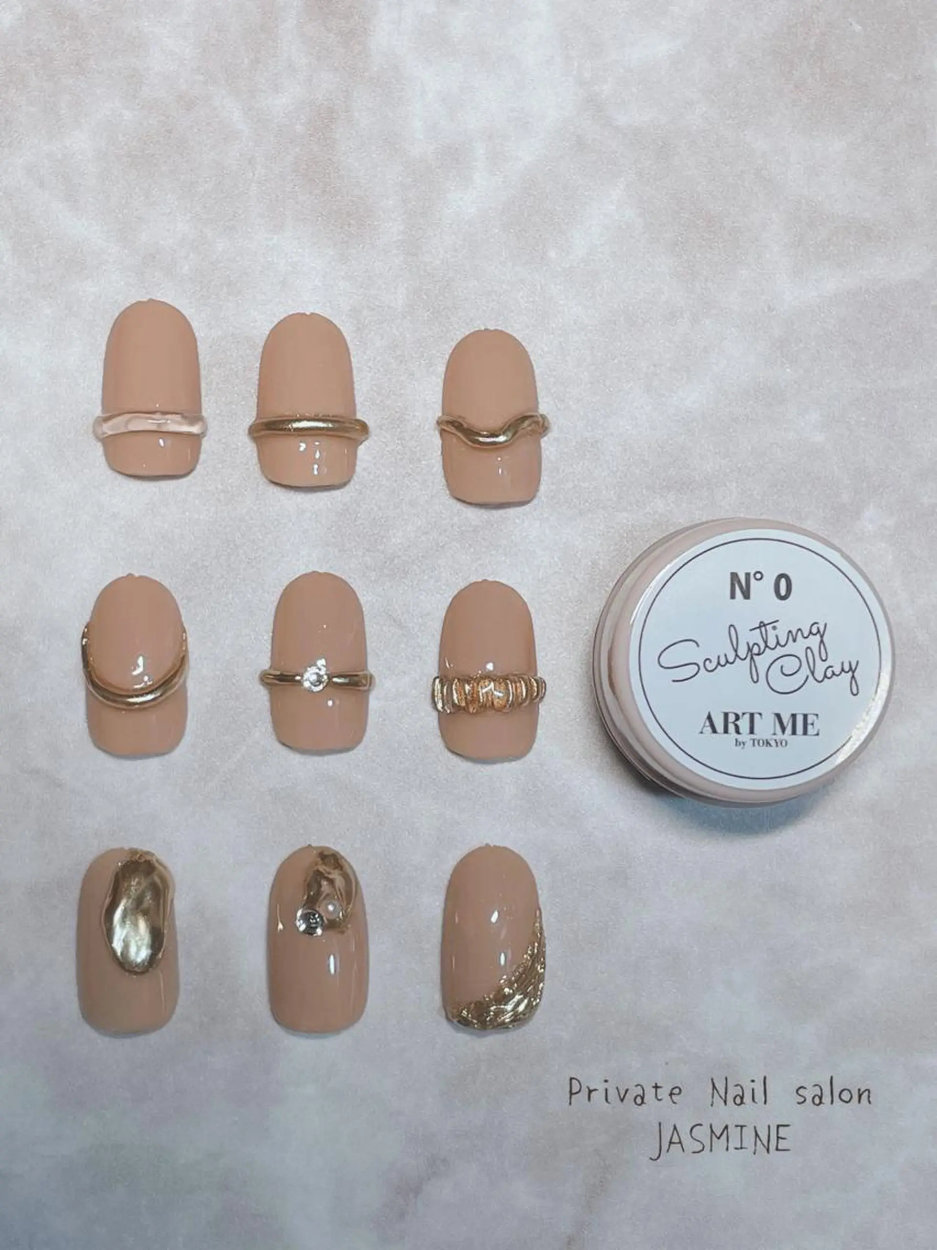 ネイル アートネイル ミラーネイル Nail salon JASMINEのネイルデザイン