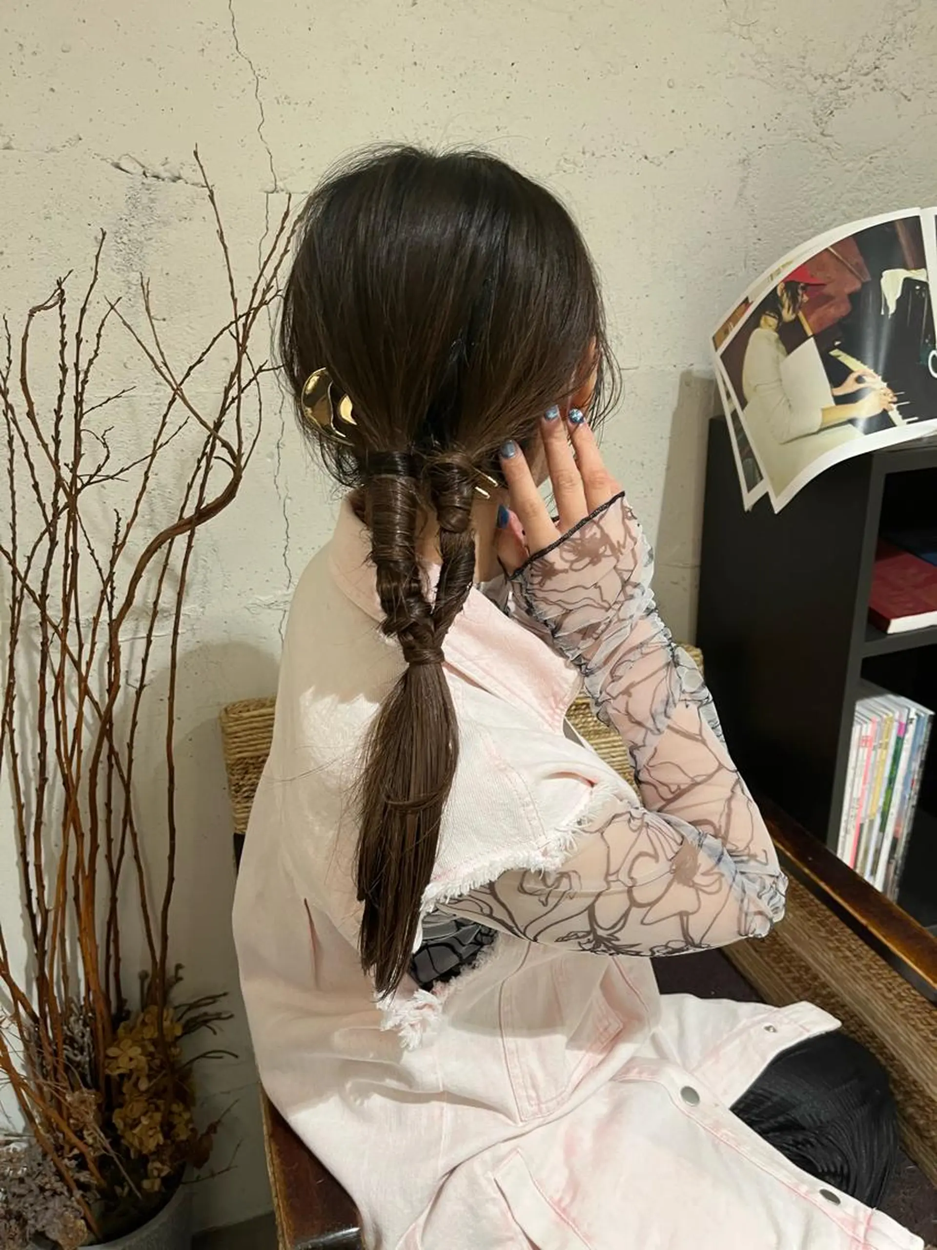 ロング ヘアアレンジ kawai rihoのヘアスタイル