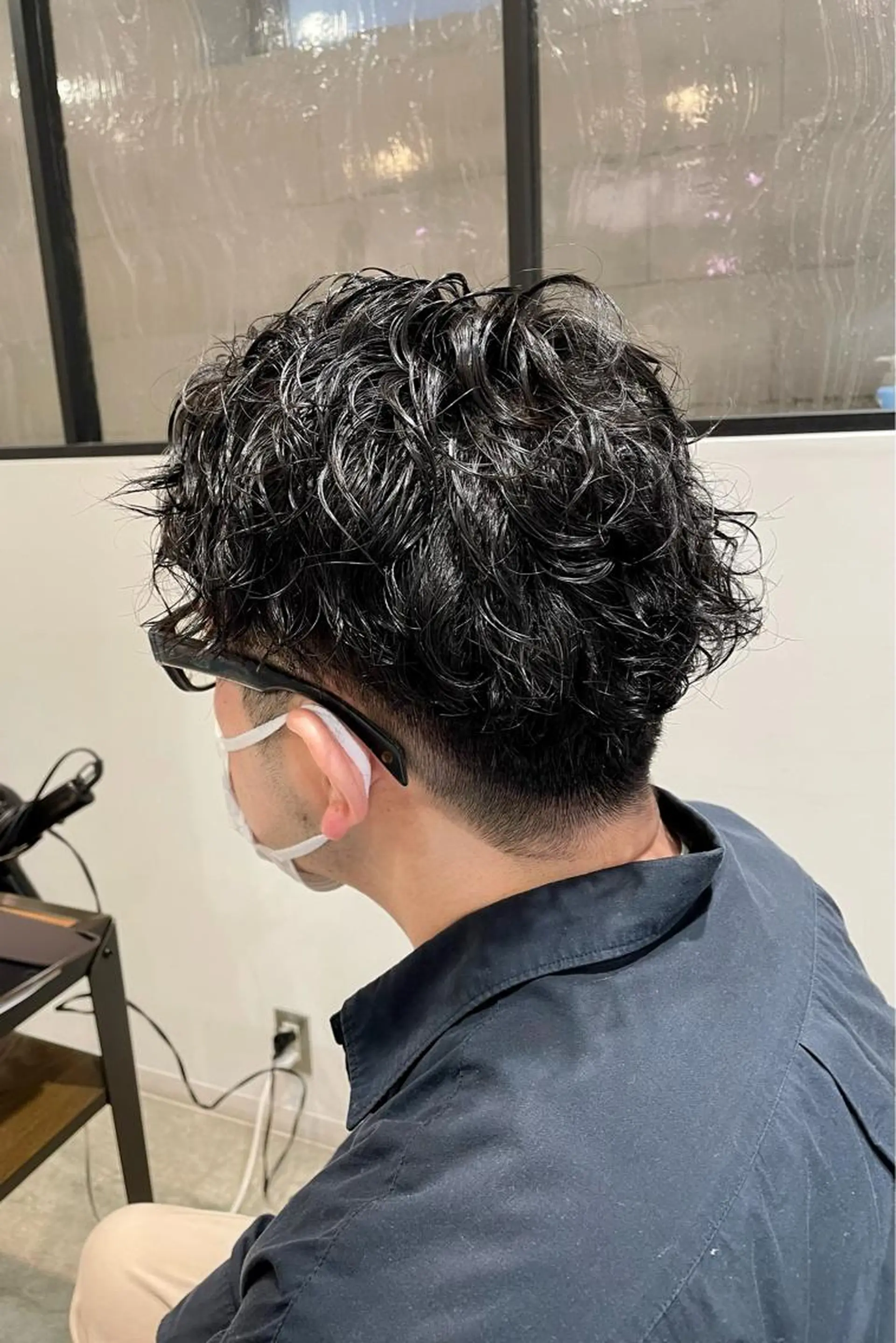 ショート パーマ メンズ 奥東巧真 /パーマスタイル✨のヘアスタイル