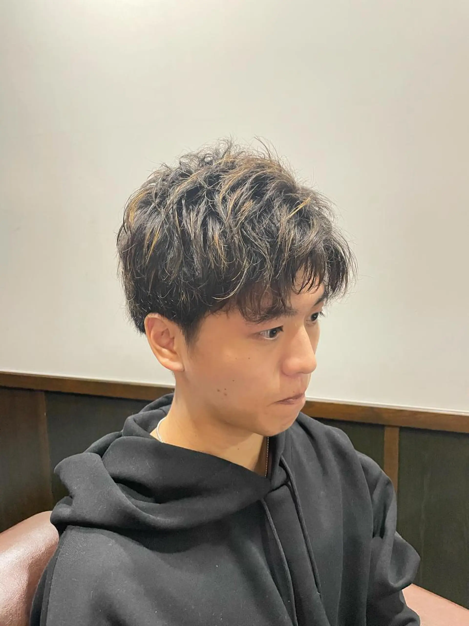ミディアム メンズ ヒロ銀座　本店所属・武田　晃英 KoeiTakedaのヘアスタイル