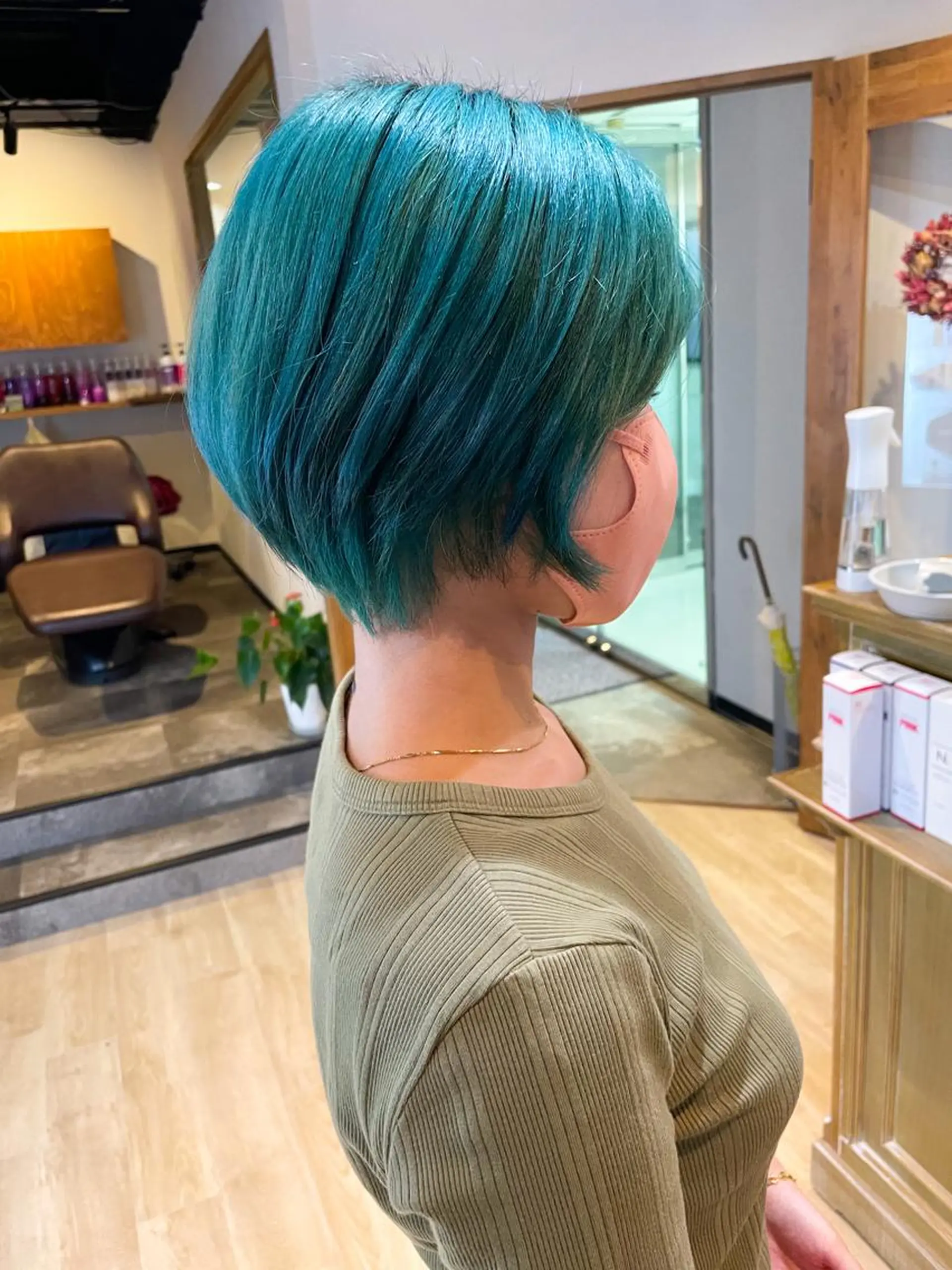 ショート カラー 髪質改善/ブリーチ 田代 龍我のヘアスタイル