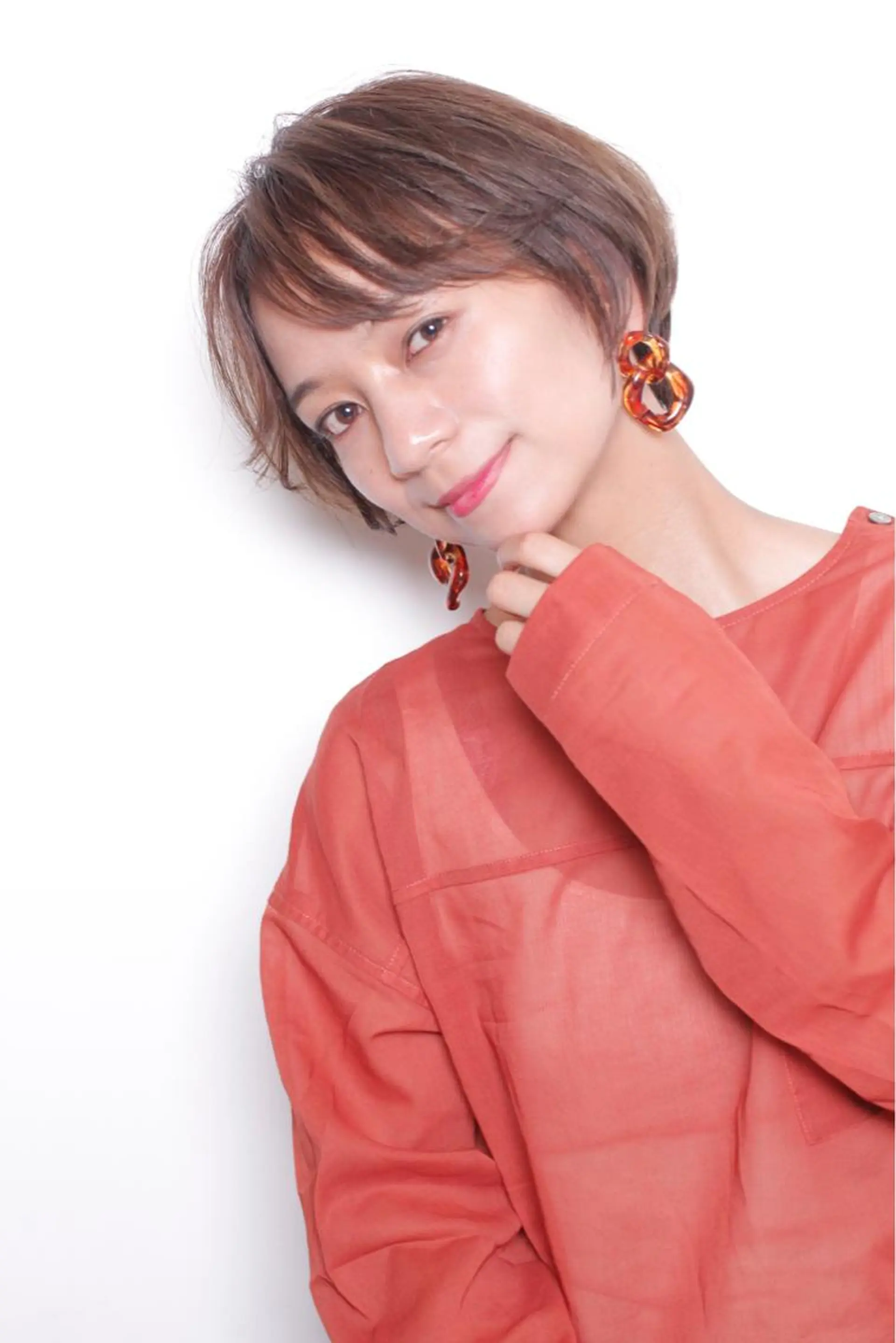 ショート カット 福島成美/髪質改善 縮毛矯正/カラーのヘアスタイル