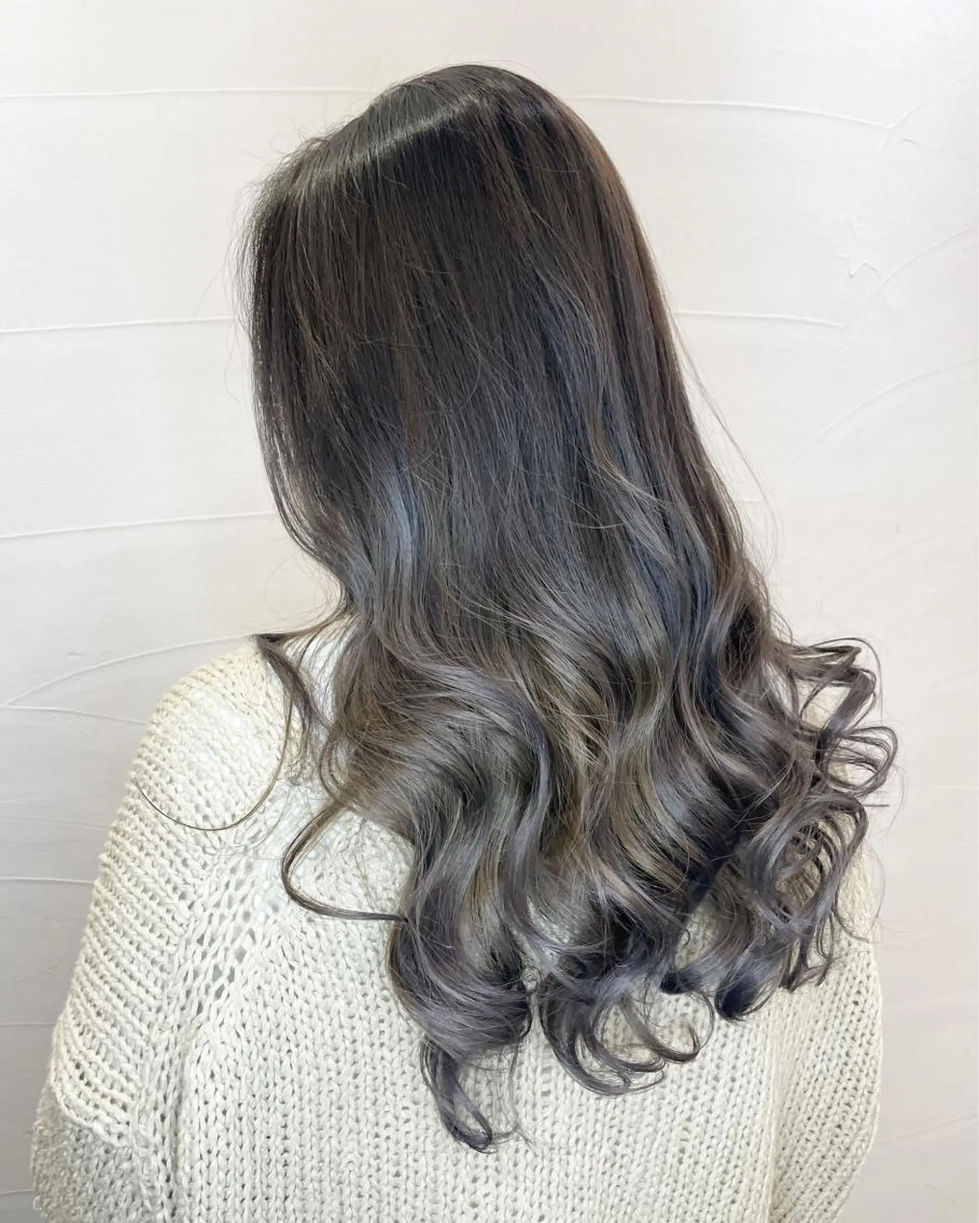 セミロング バレイヤージュカラー 特化美容師✨星皓太のヘアスタイル