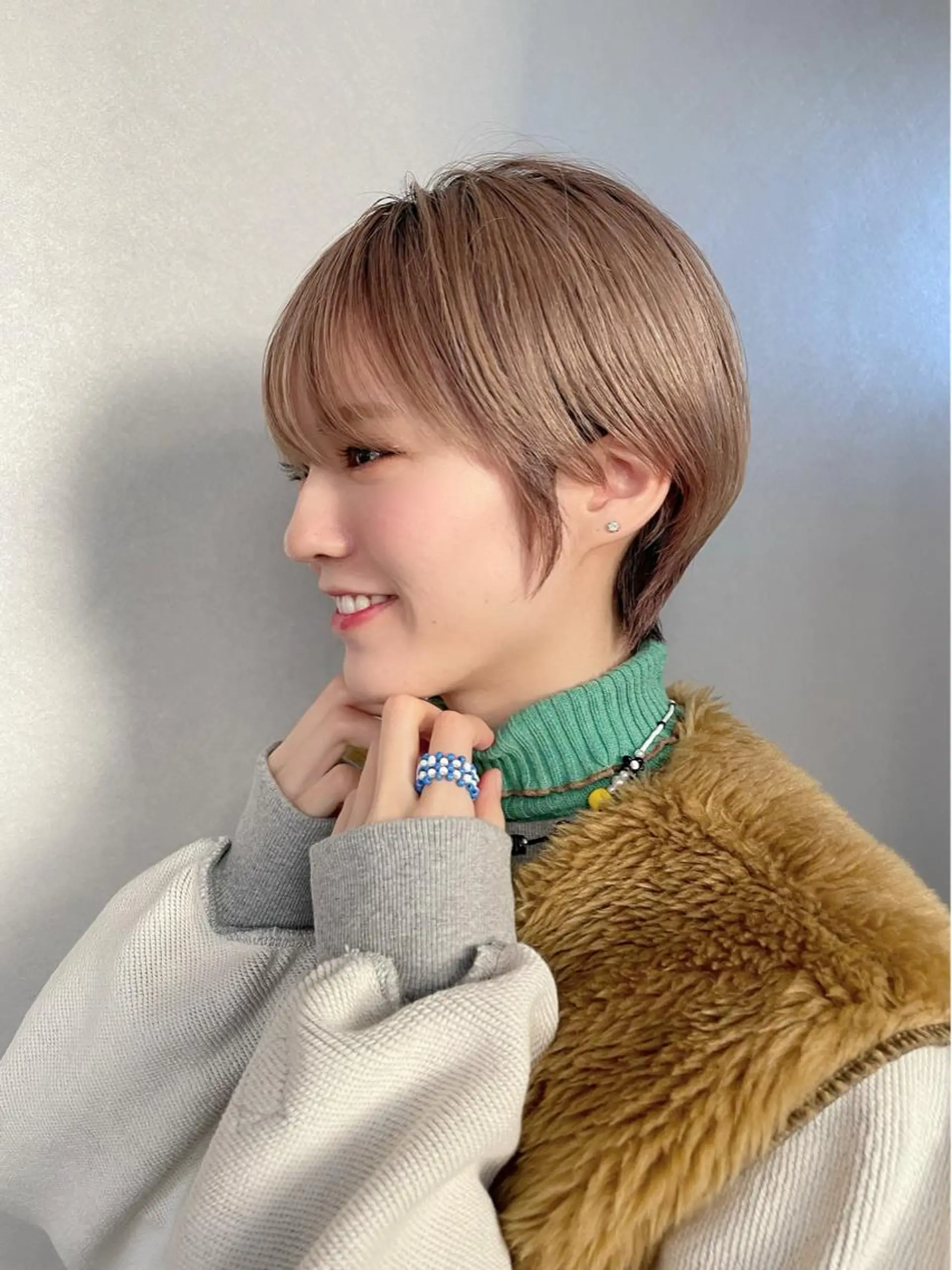 ショート ナリタ ミユウのヘアスタイル