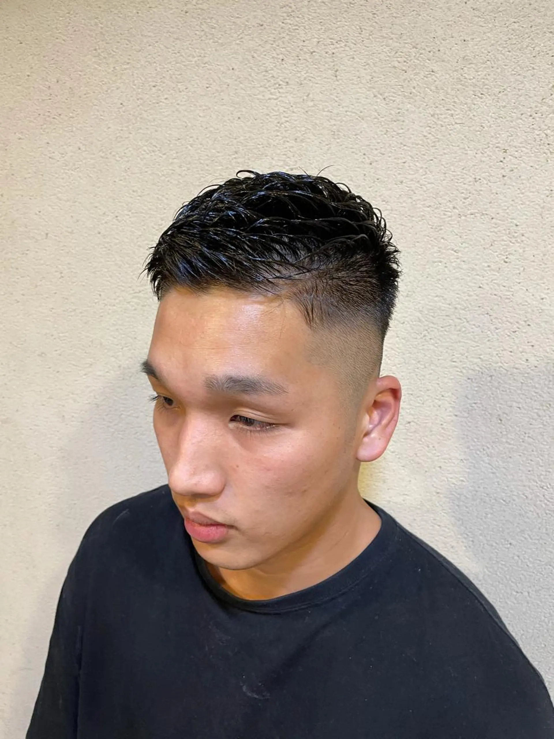 ショート カット パーマ 小野 康生のヘアスタイル