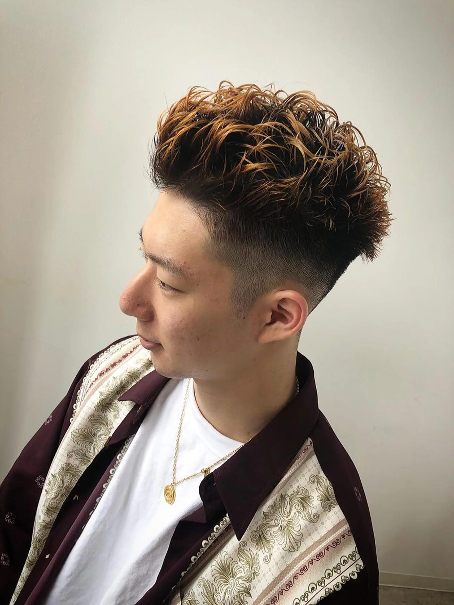 ショート メンズ フェードカット モテ髪をつくる✂️ 佐藤ヒロのヘアスタイル