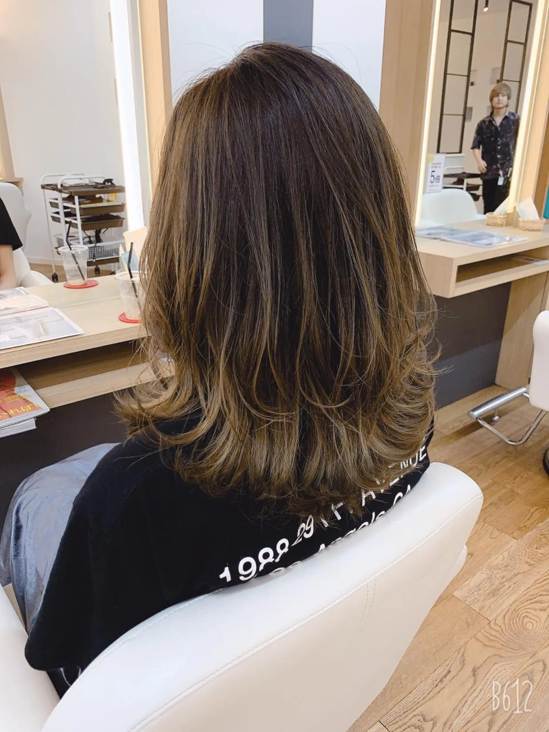 ロング カラー Luce所属・奈良 優輝のヘアスタイル