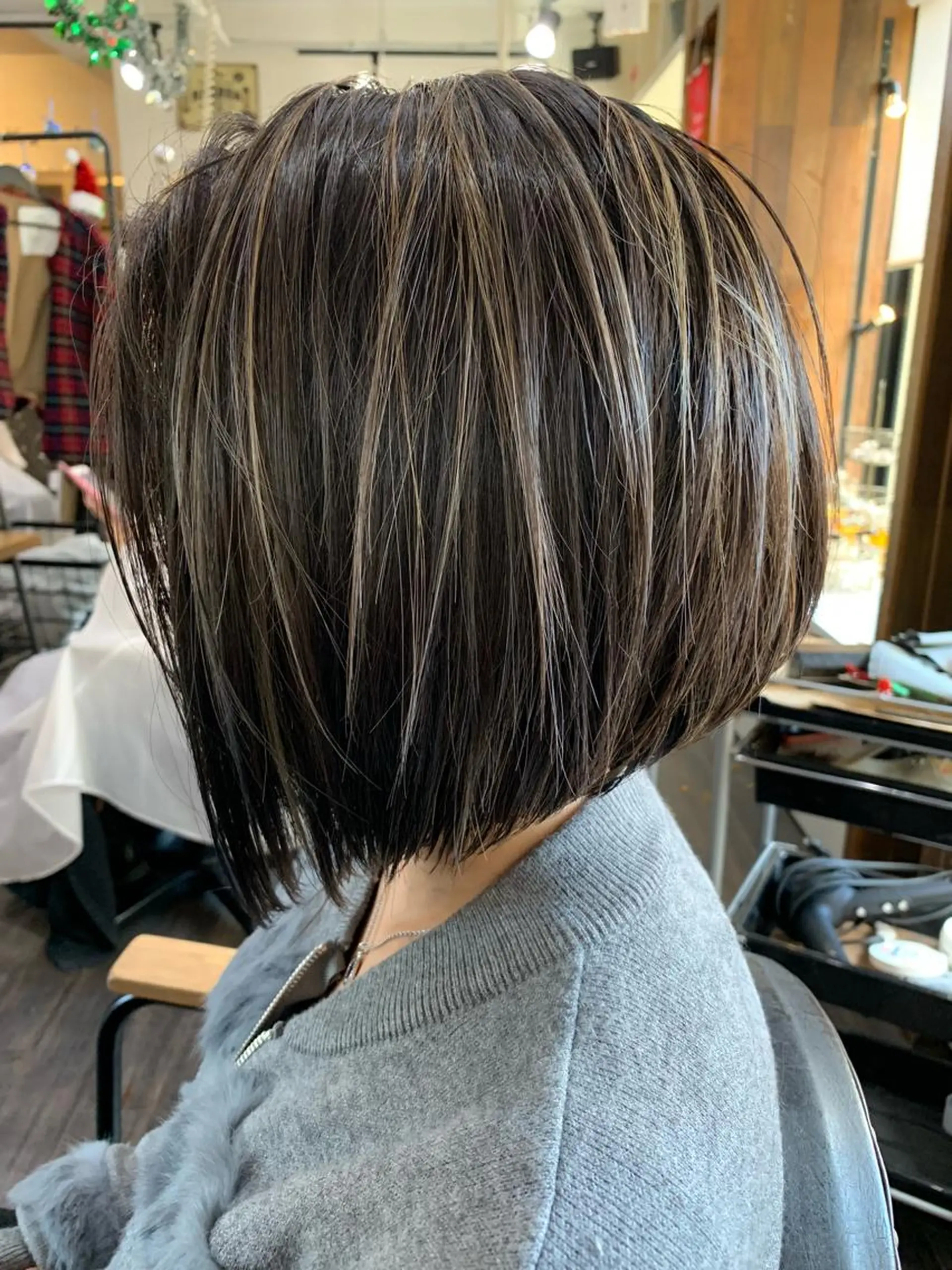 ショート ボブ 家田 竜のヘアスタイル