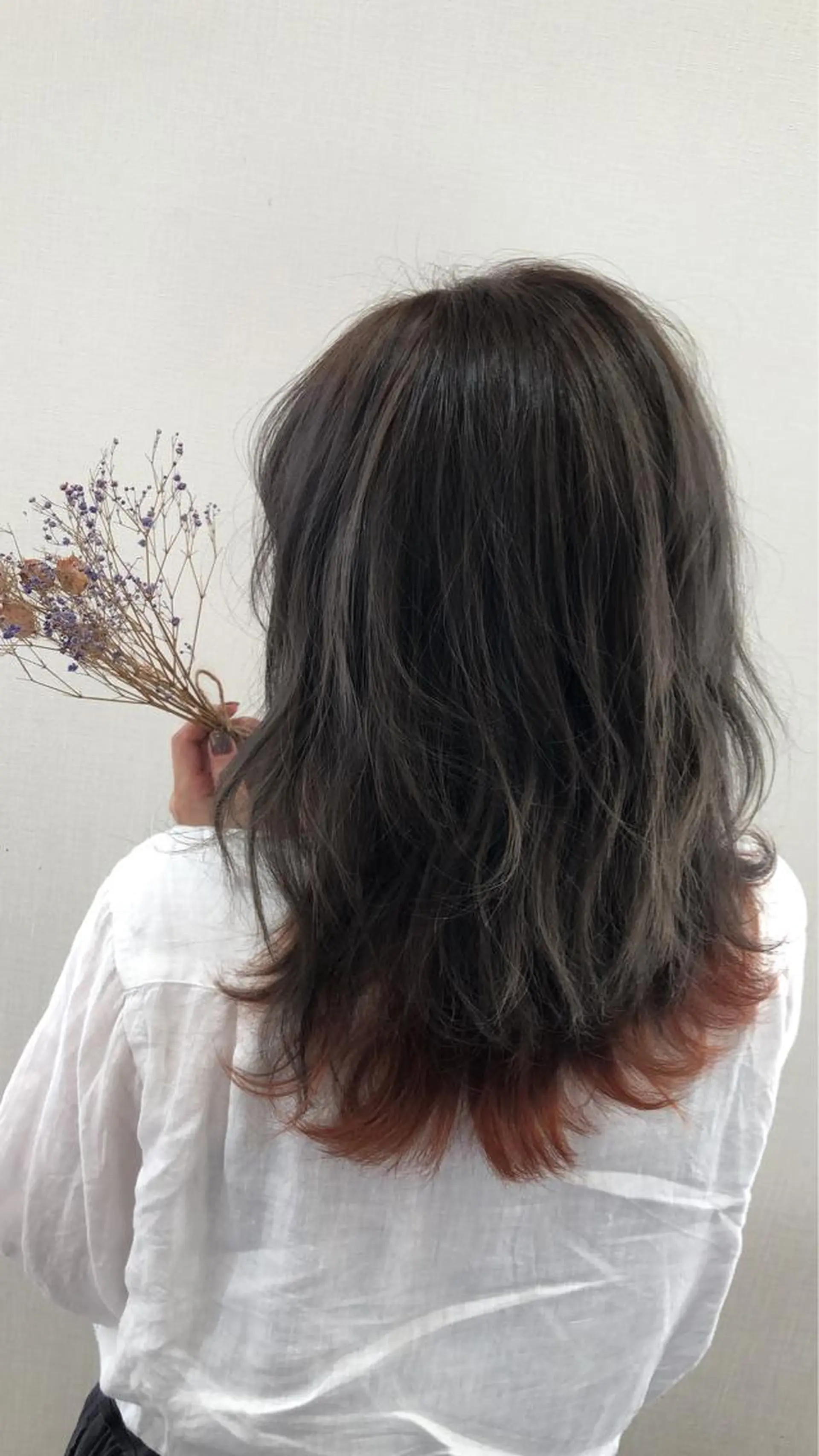 カラー グレージュ オレンジ カット トリートメント トレンド透明感カラー 大貫 昂涼 🐹のヘアスタイル