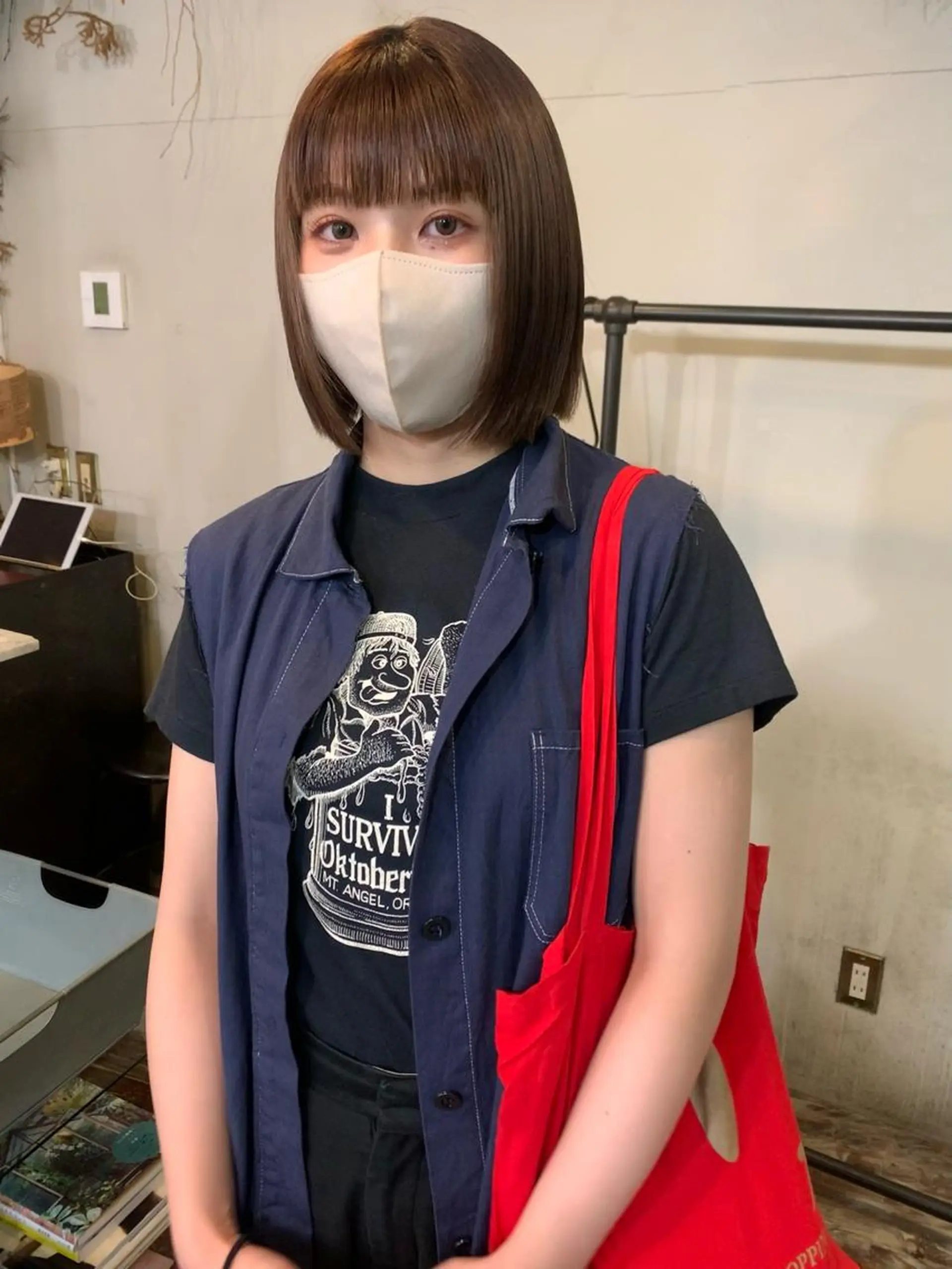 ショート ボブ log所属・ボブ/顔まわりカット 💫大澤奈緒美のヘアスタイル