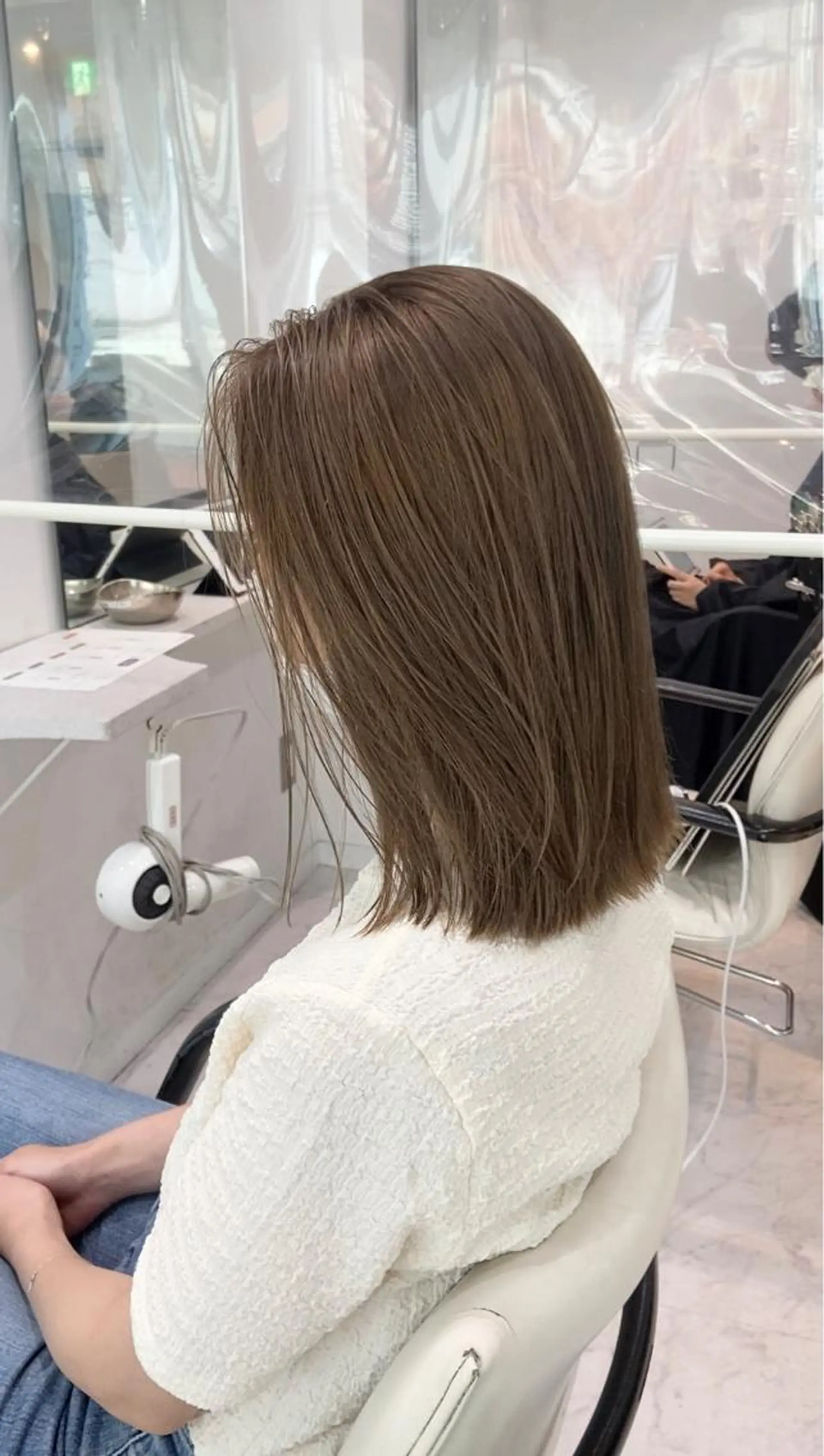 カラー グレージュ ハイトーンカラー ヘアカラー トリートメント 透明感カラー／メンズ 特化kazumaのヘアスタイル