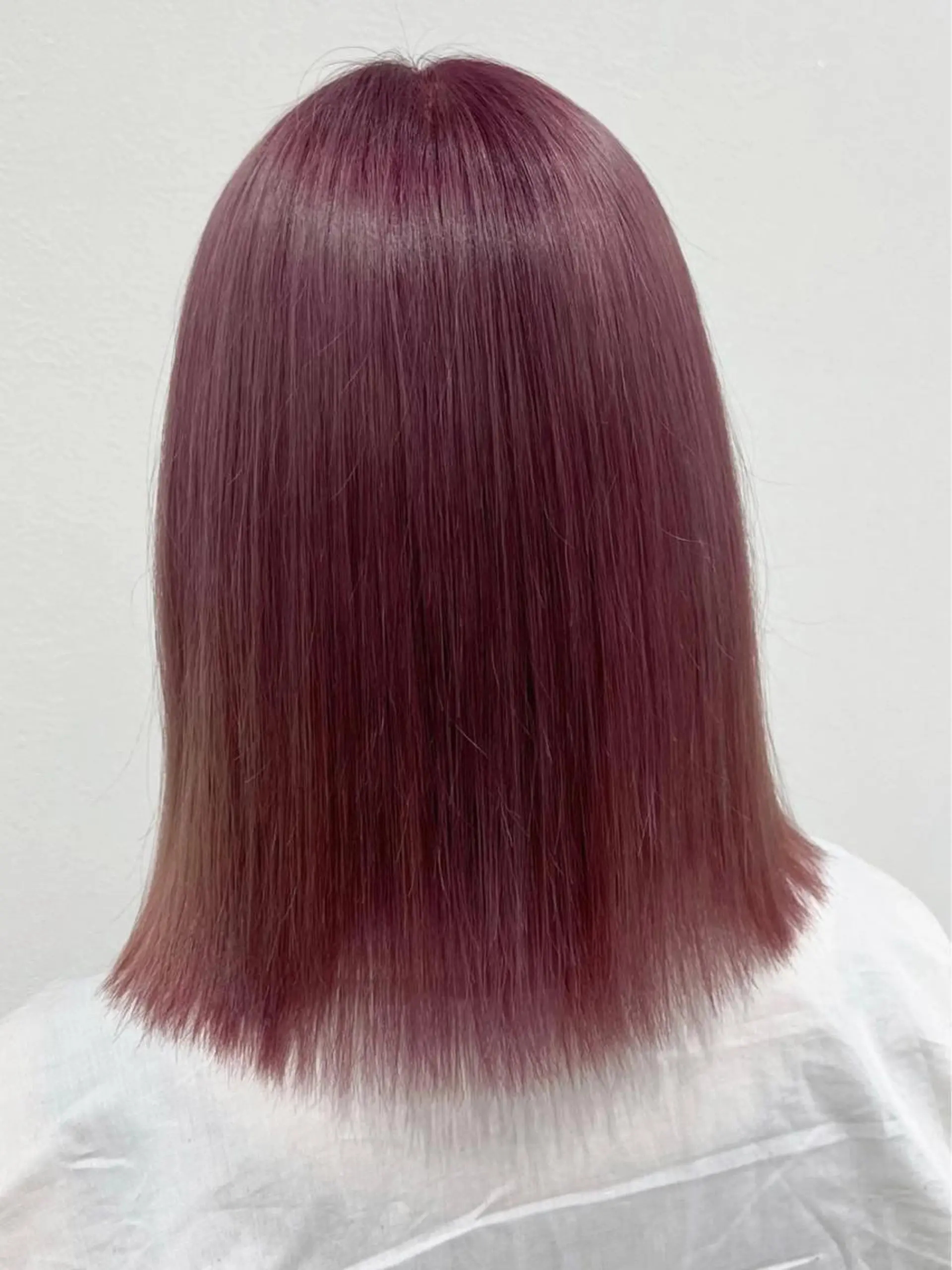 ミディアム パープルカラー HAIR BEAUTY Plaser所属・透明感カラー🕊️✨ Mayu🦮🩶のヘアスタイル