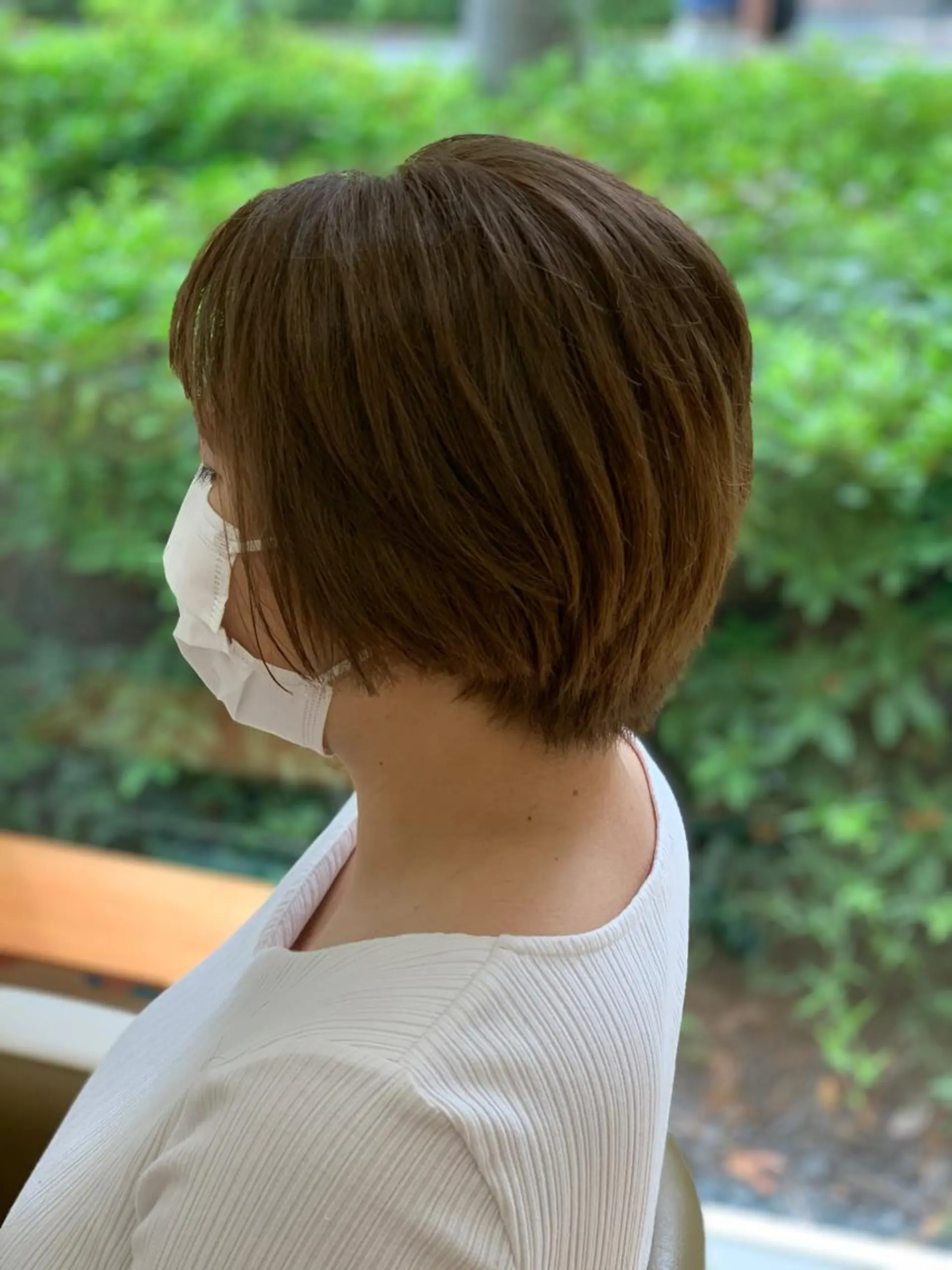 ショート 福原 亜祐美のヘアスタイル