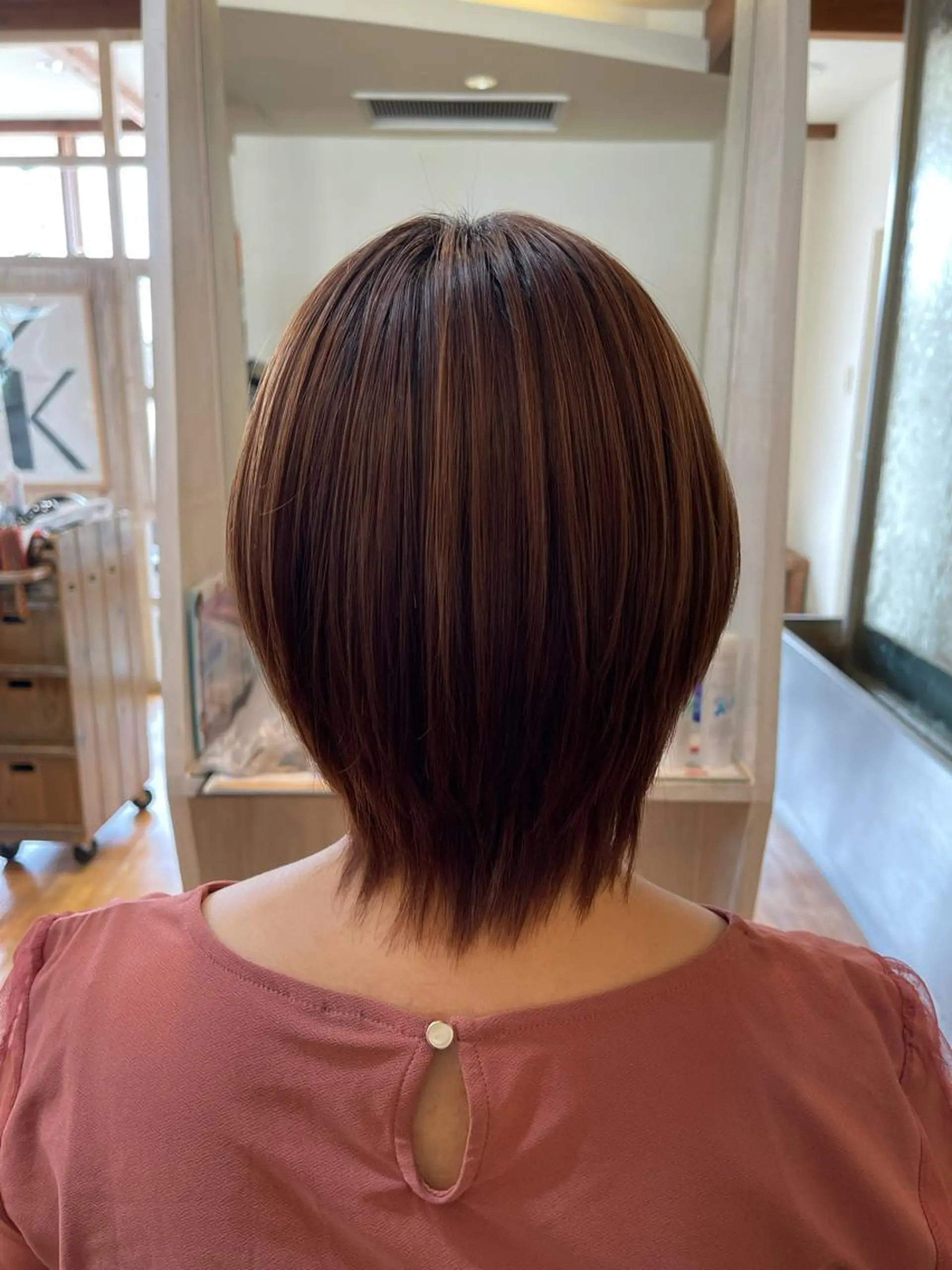 ショート 縮毛矯正 トリートメント BALANCE vivi バランス ヴィヴィ所属・梶谷 和希のヘアスタイル