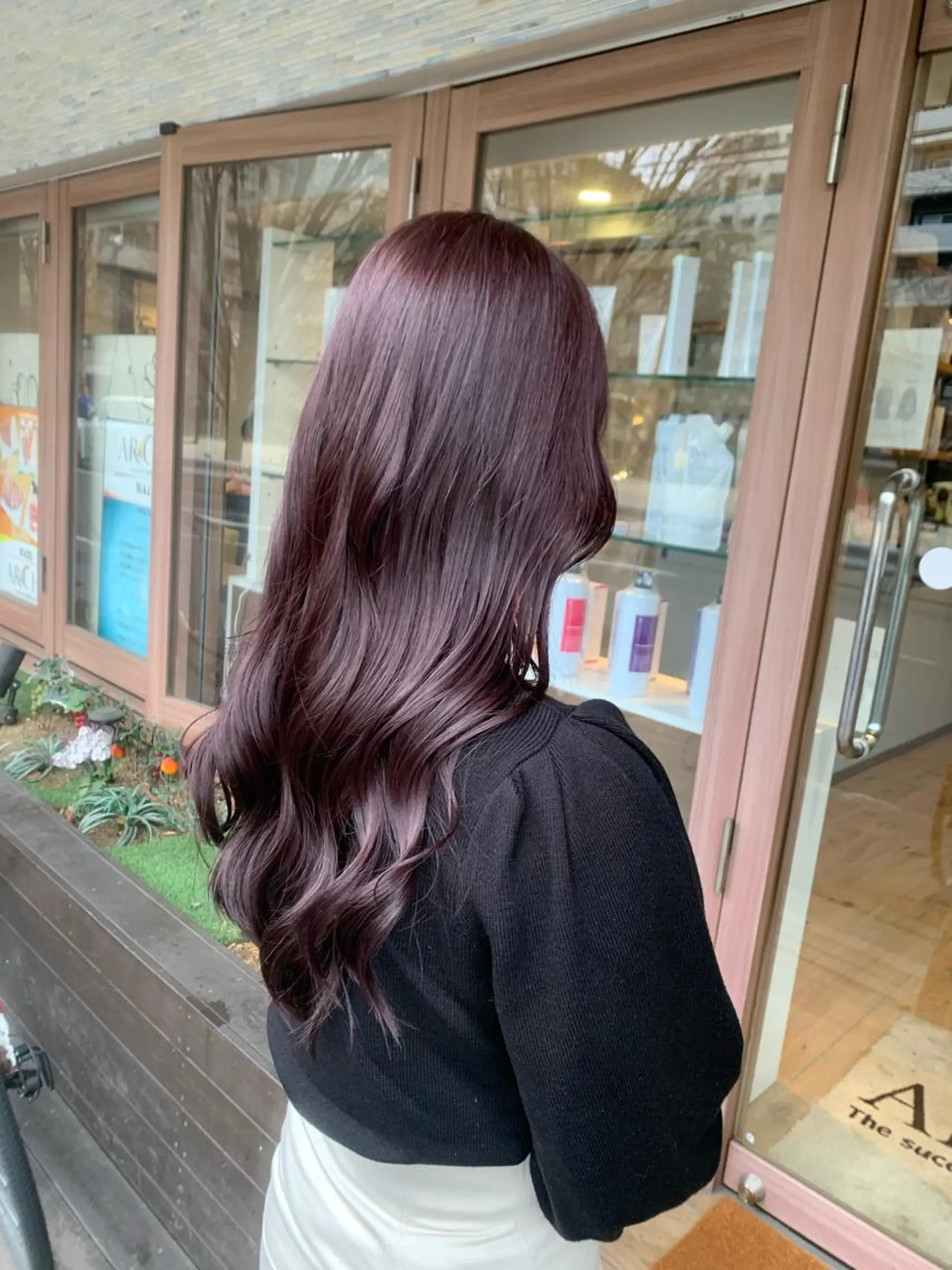 ロング ヘアカラー トリートメント ヘアセット 👑ショート/ボブ 縮毛矯正錦糸町ヒガシのヘアスタイル