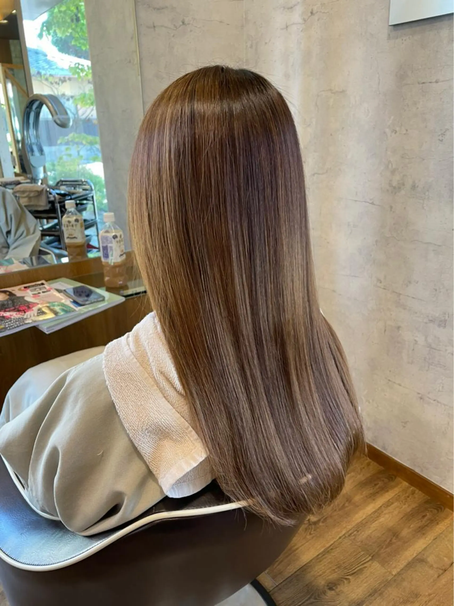 ロング くせ毛 トリートメント 酸熱トリートメント 🌻井上 マリー🌻のヘアスタイル