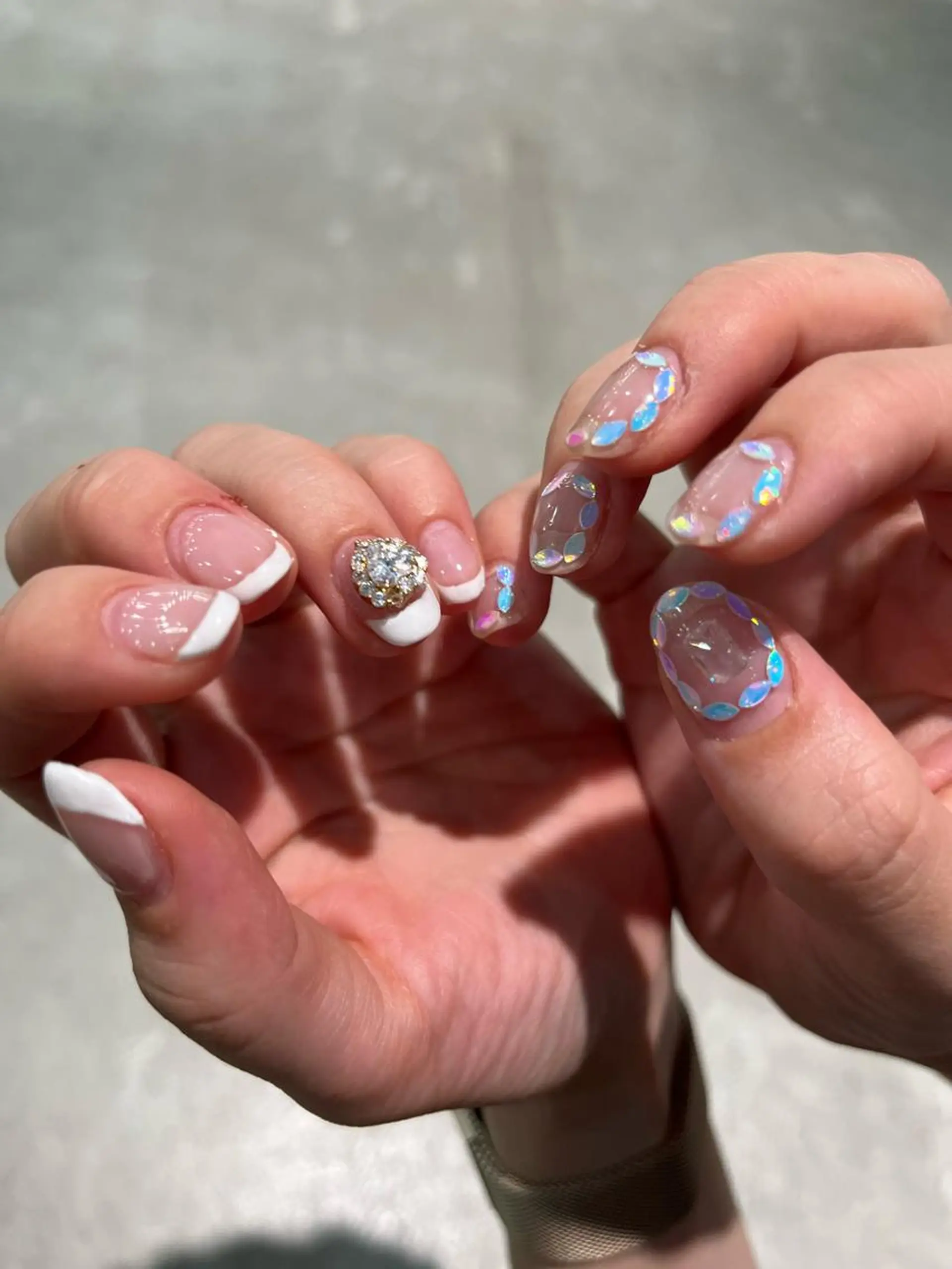 ネイル フレンチネイル THE BALM Noahのネイルデザイン