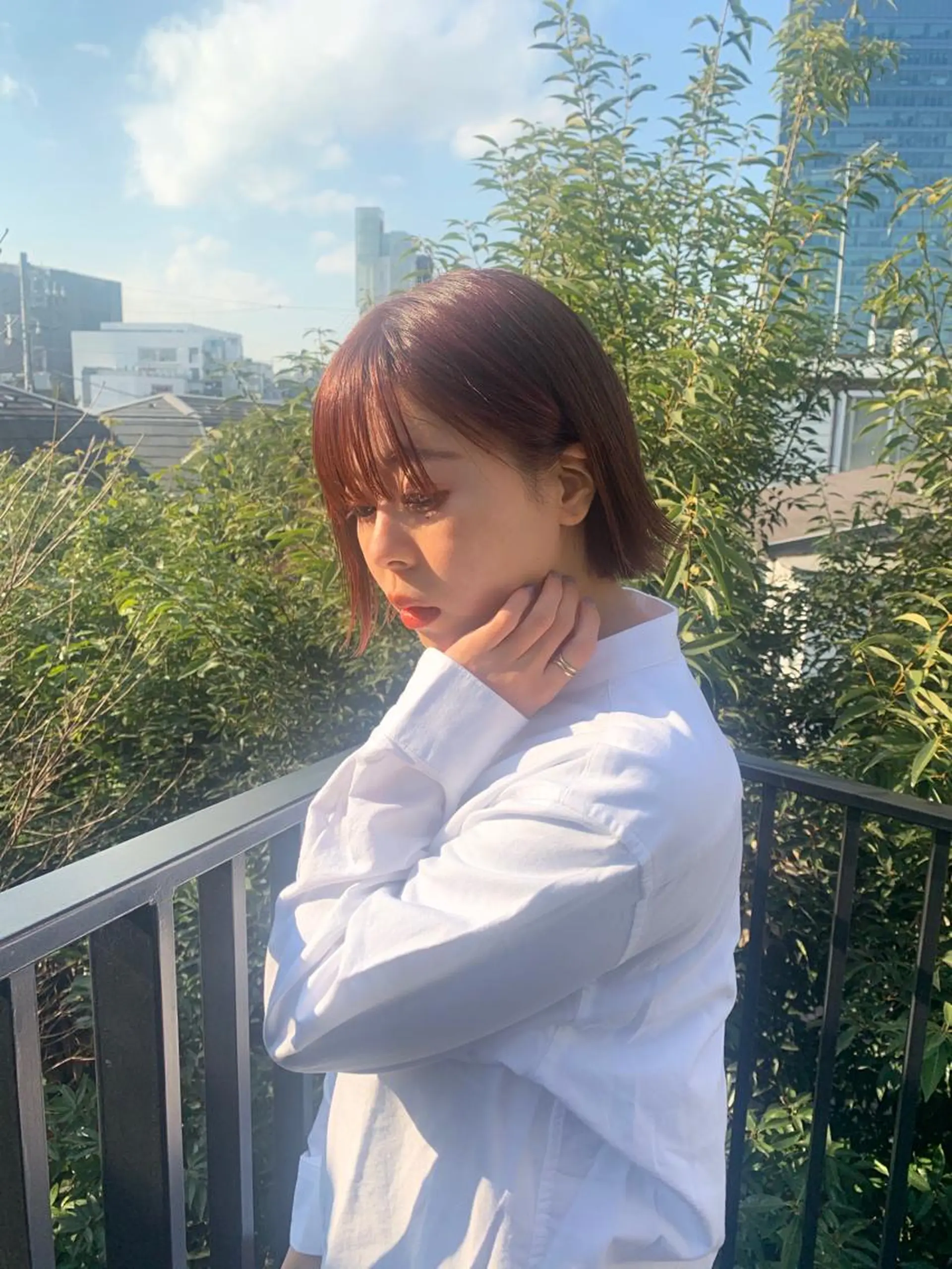 ショート カット ヘアカラー トリートメント loka所属・山本 晶大のヘアスタイル