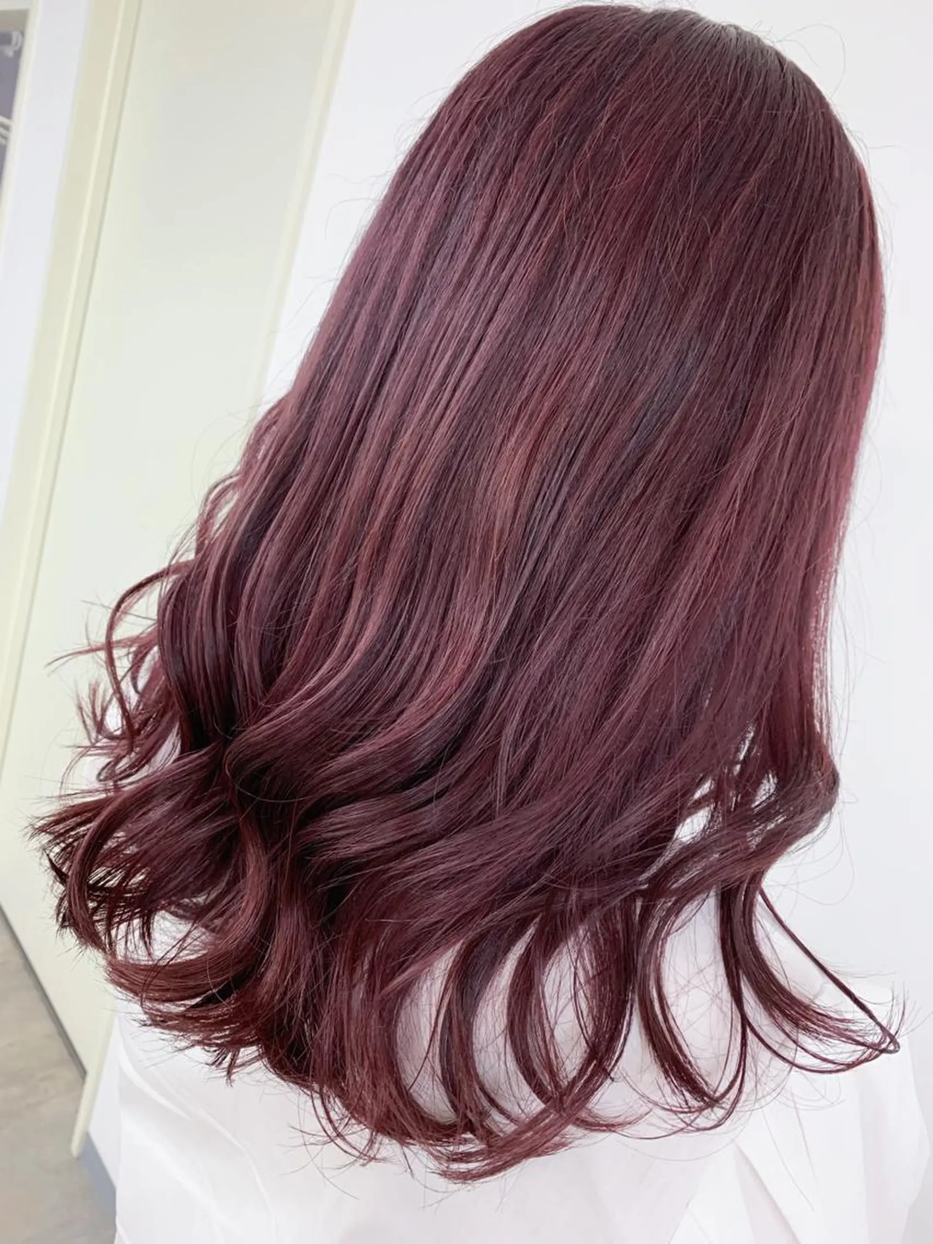 セミロング ヘアカラー トリートメント 🥇近藤 恭輔🥇 Recharme新保のヘアスタイル