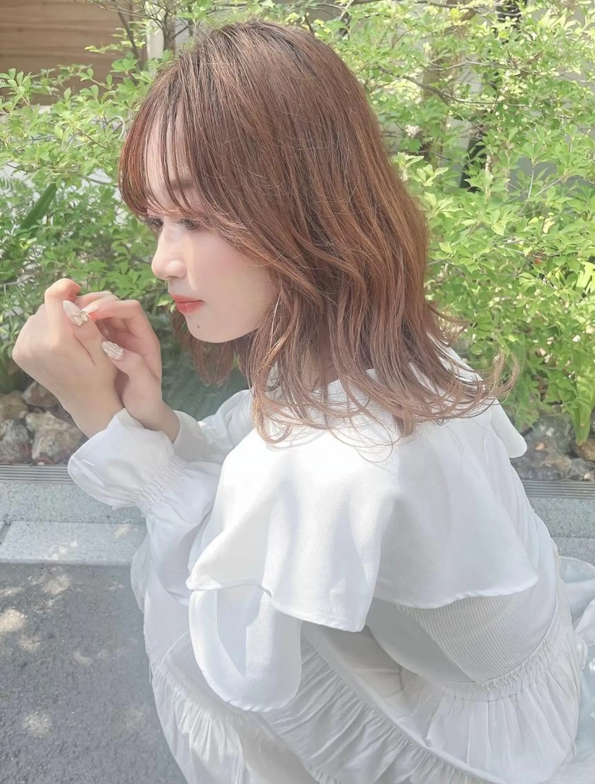 カラー 髪質改善✖️透明感 カラー🪽BABYのヘアスタイル