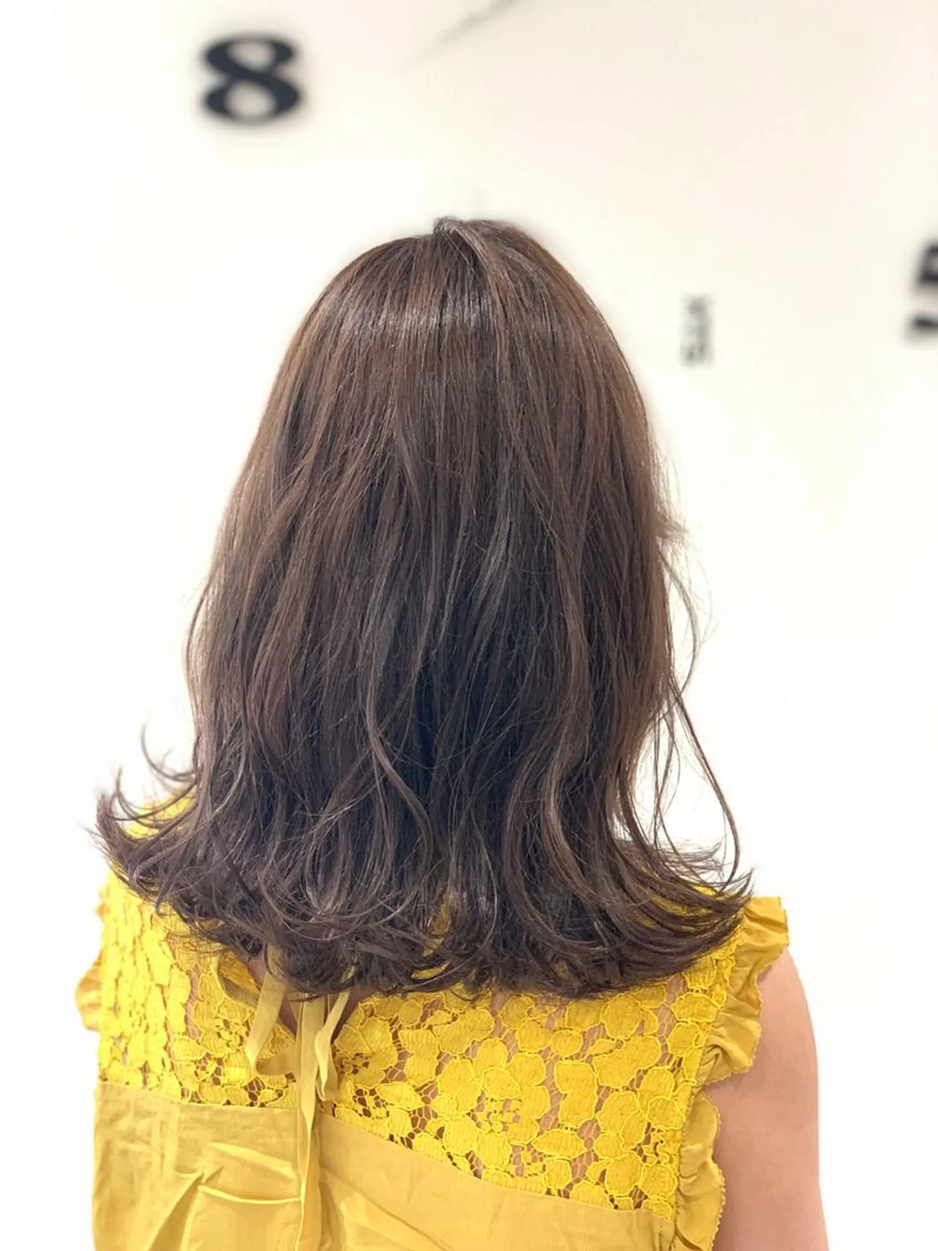 ミディアム カラー カット ヘアカラー 松吉 純平のヘアスタイル