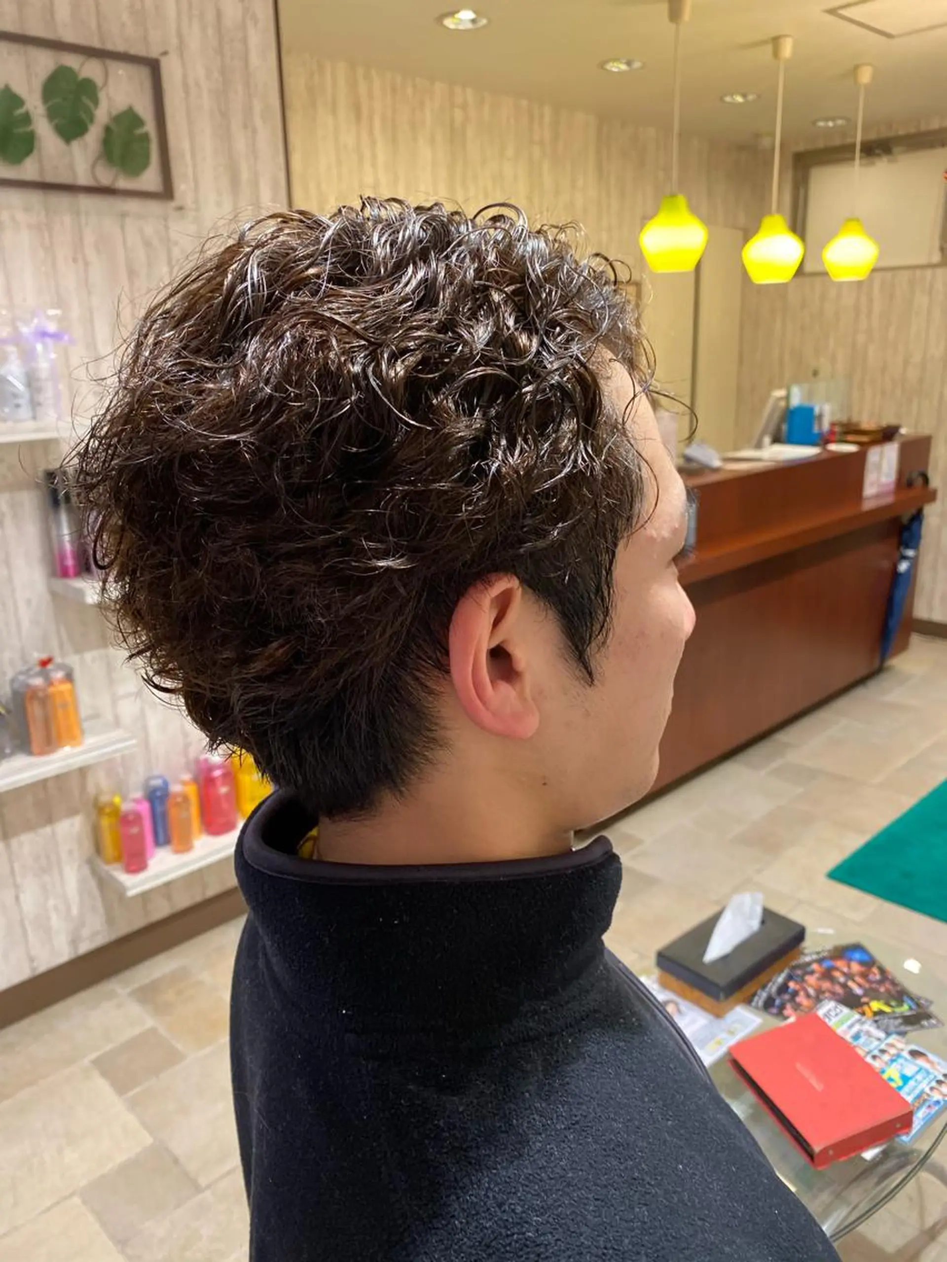パーマ メンズ 綱島店🦋店長🦋 ほんさわ みずきのヘアスタイル
