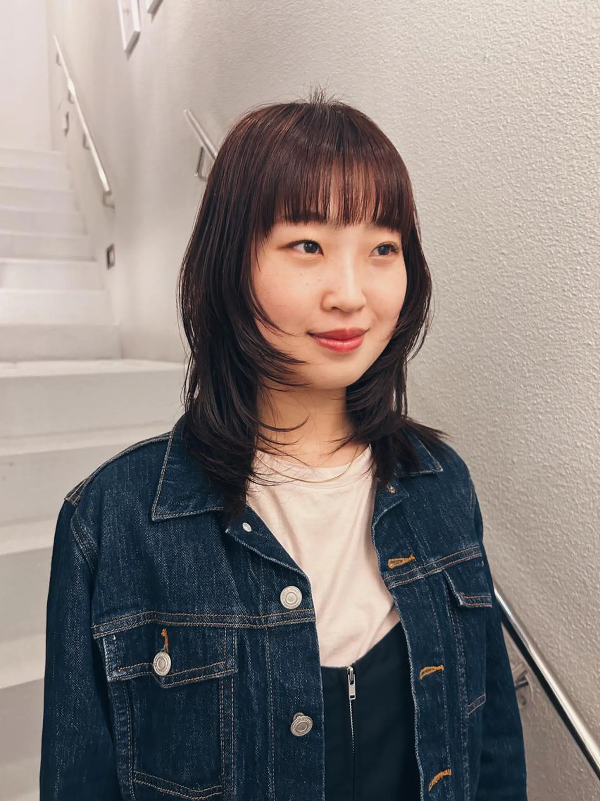 ミディアム 似合わせパーマ 🌼カンナのヘアスタイル