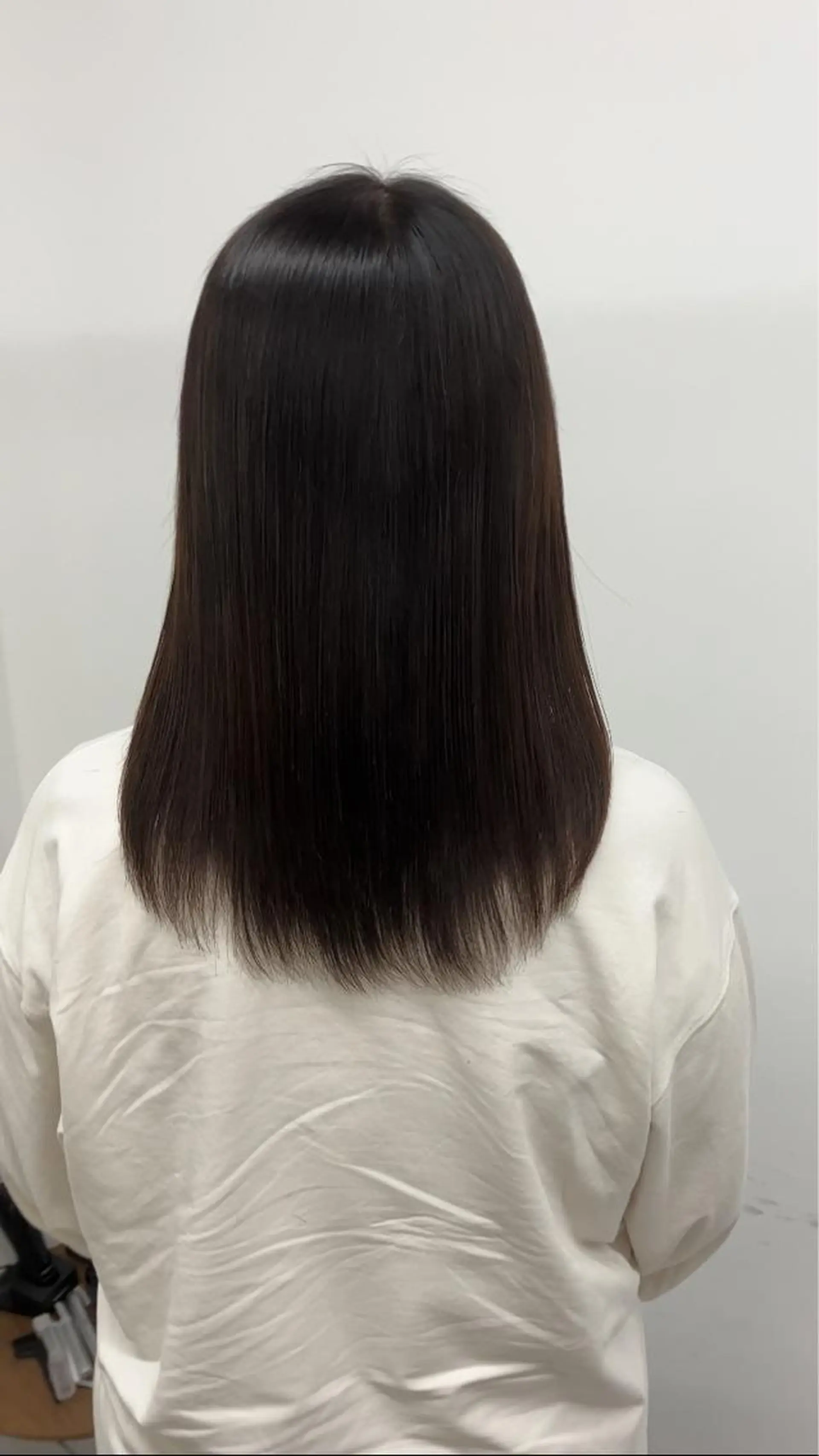 ミディアム 縮毛矯正 トリートメント カット 縮毛矯正 トリートメント wa daのヘアスタイル
