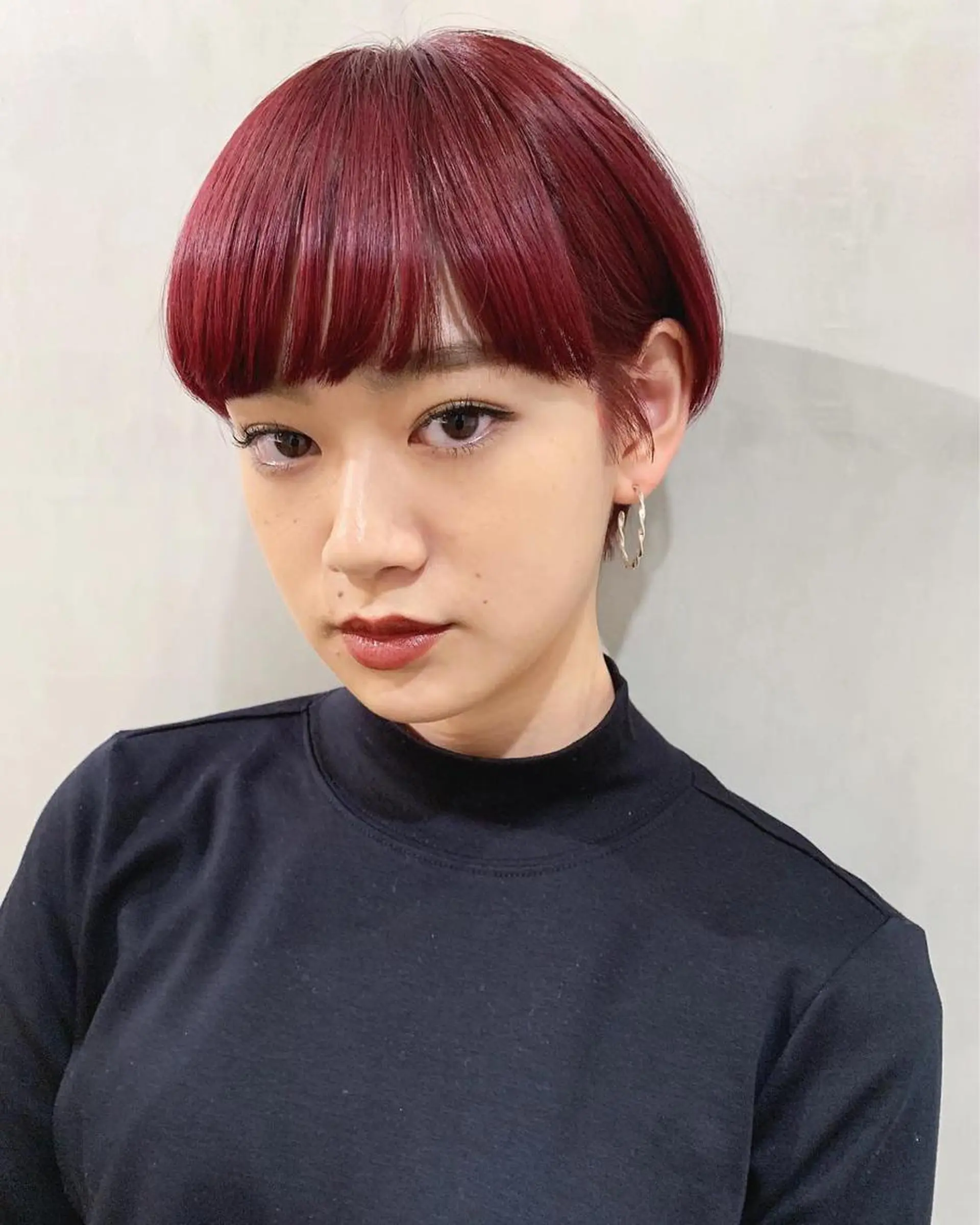 ショート カラー カット トリートメント 優 作のヘアスタイル