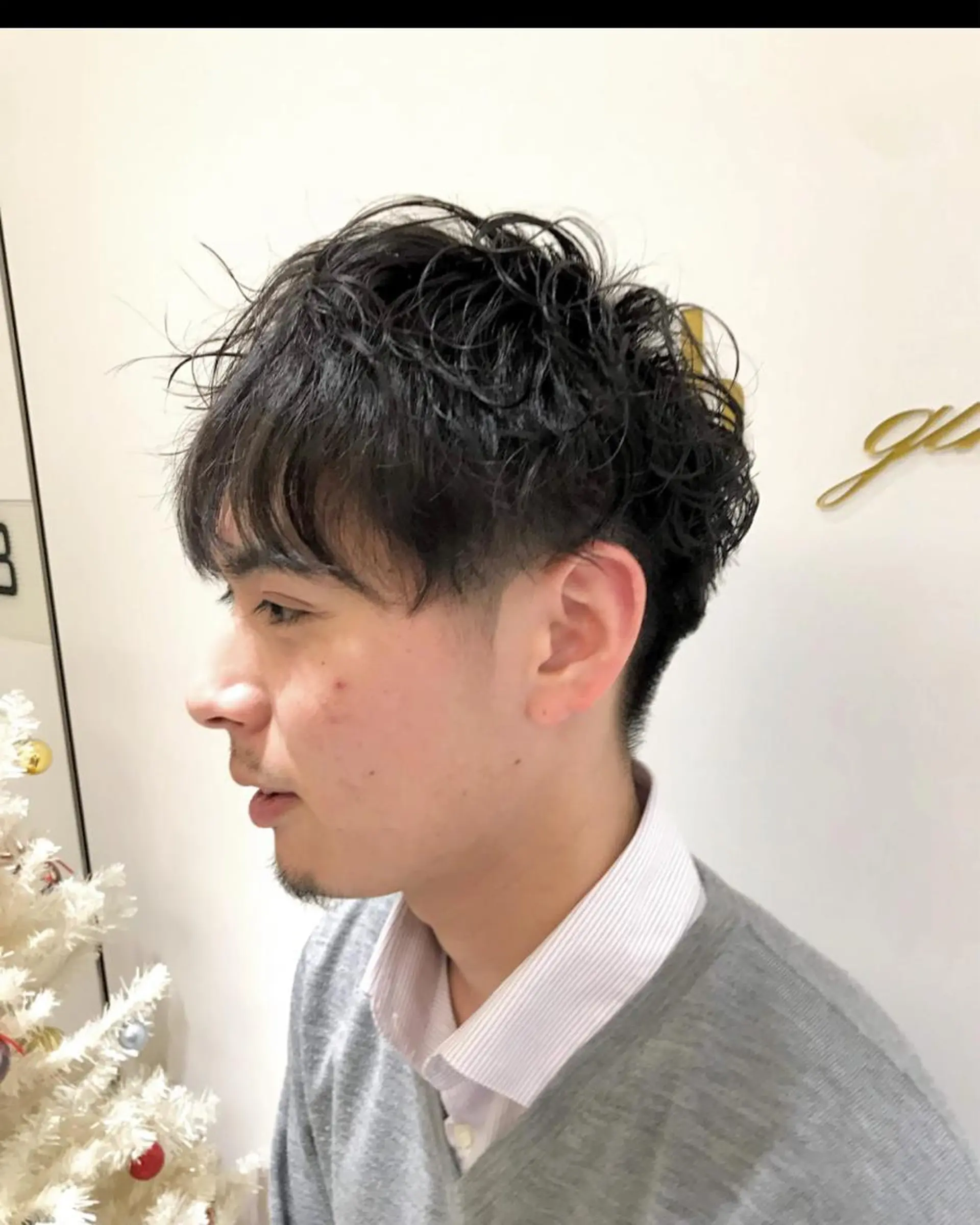 パーマ メンズ カット パーマ ❤️パーマ美容師✂︎ 井口美緒のヘアスタイル