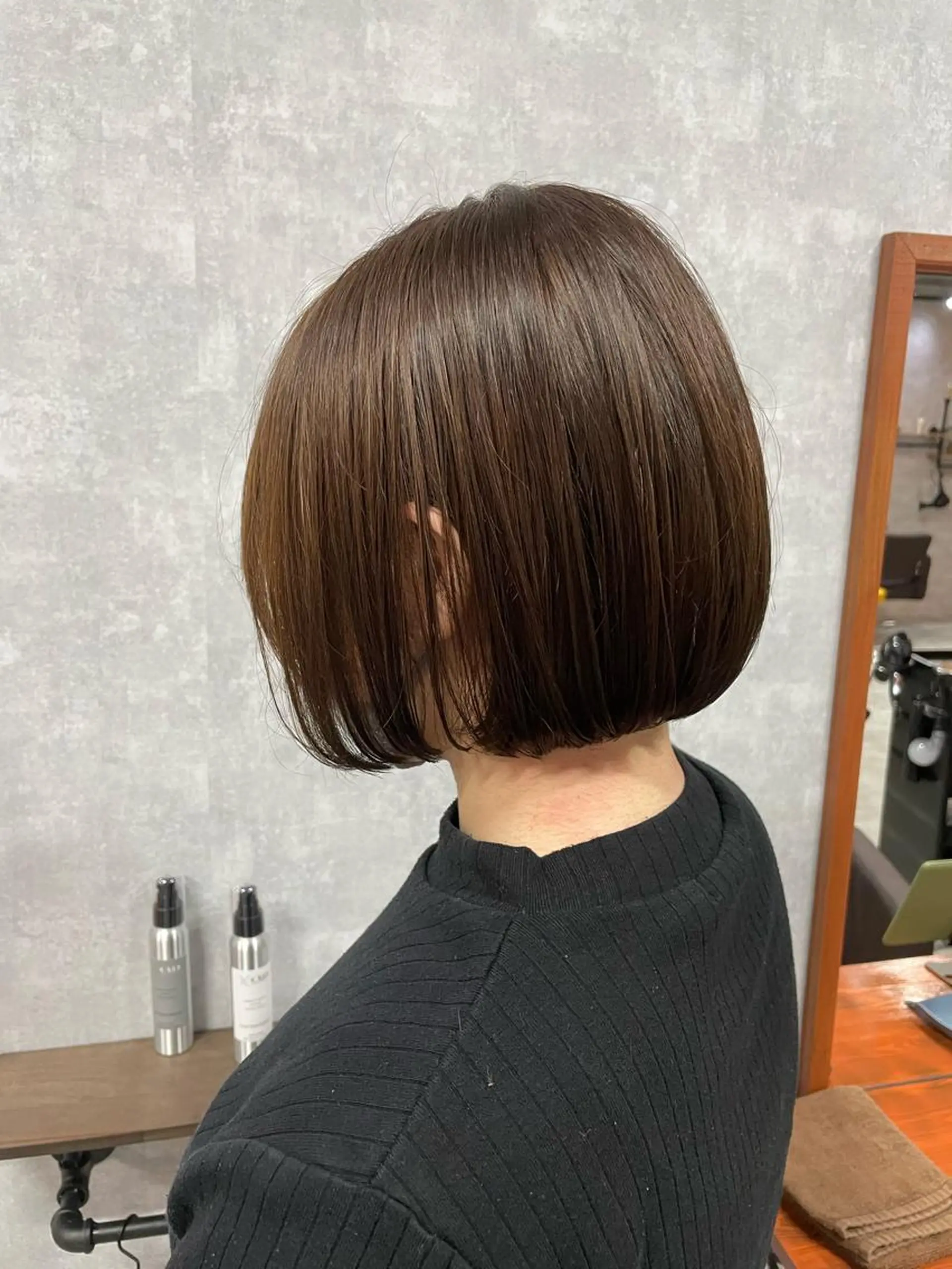 ショート 切りっぱなしボブ ショートボブ ハンサムショート 丸みショート アッシュ カット ヘアカラー トリートメント C’LD hair produce /シールドヘア所属・モテ髪/ボブ/ショー ト/アダチフウトのヘアスタイル