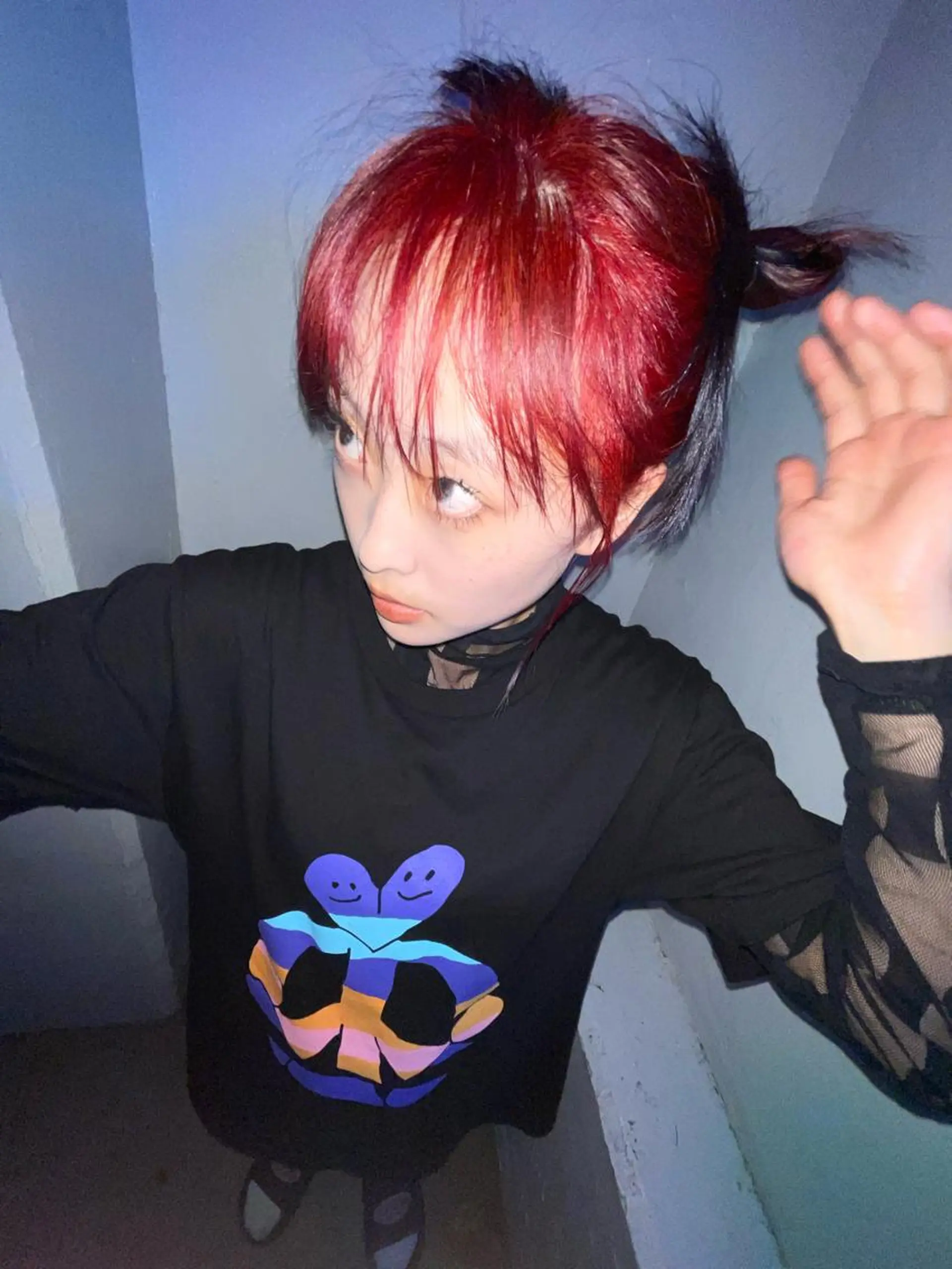 ミディアム カラー ミディアムパーマ バレイヤージュ ブリーチ ケアブリーチ デザインカラー ヘアカラー トリートメント スパイラルパーマ 🌐hina⭐️のヘアスタイル