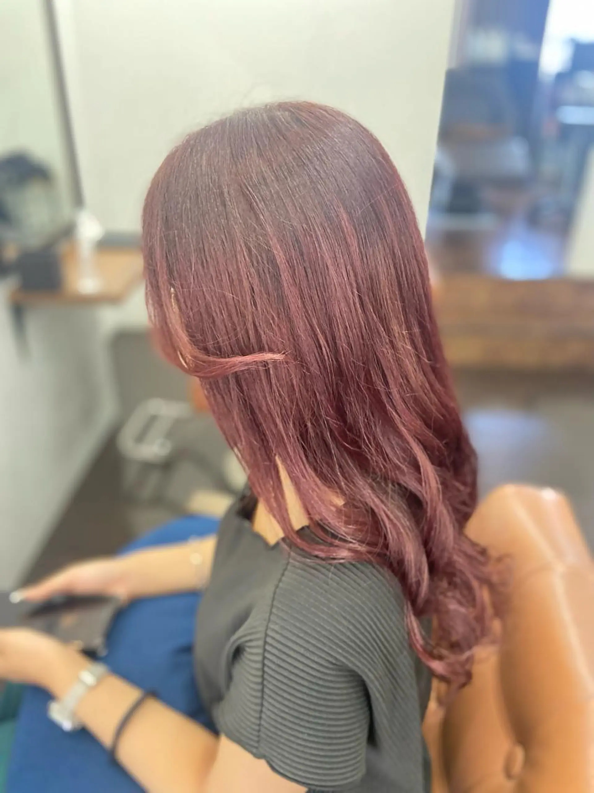 ロング カット ヘアカラー トリートメント ヘアセット 🌷名駅／髪質改善 ヘアセット/モネ🌷のヘアスタイル