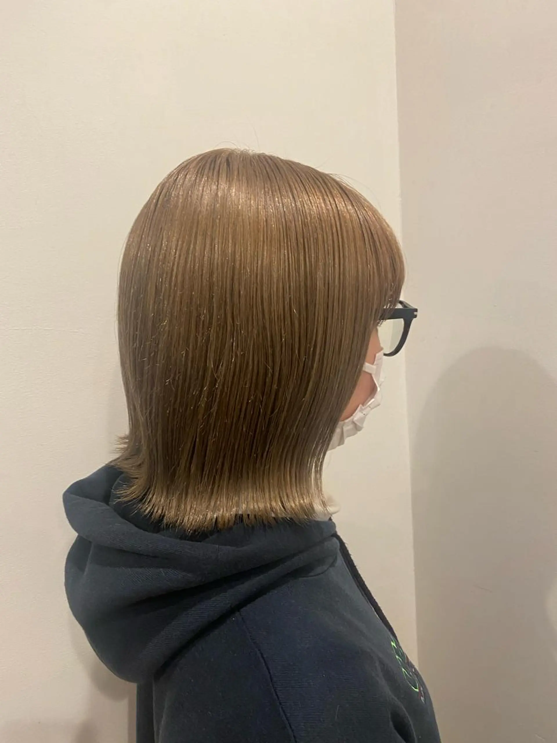 カラー china/ボブ/ ブリーチカラーのヘアスタイル