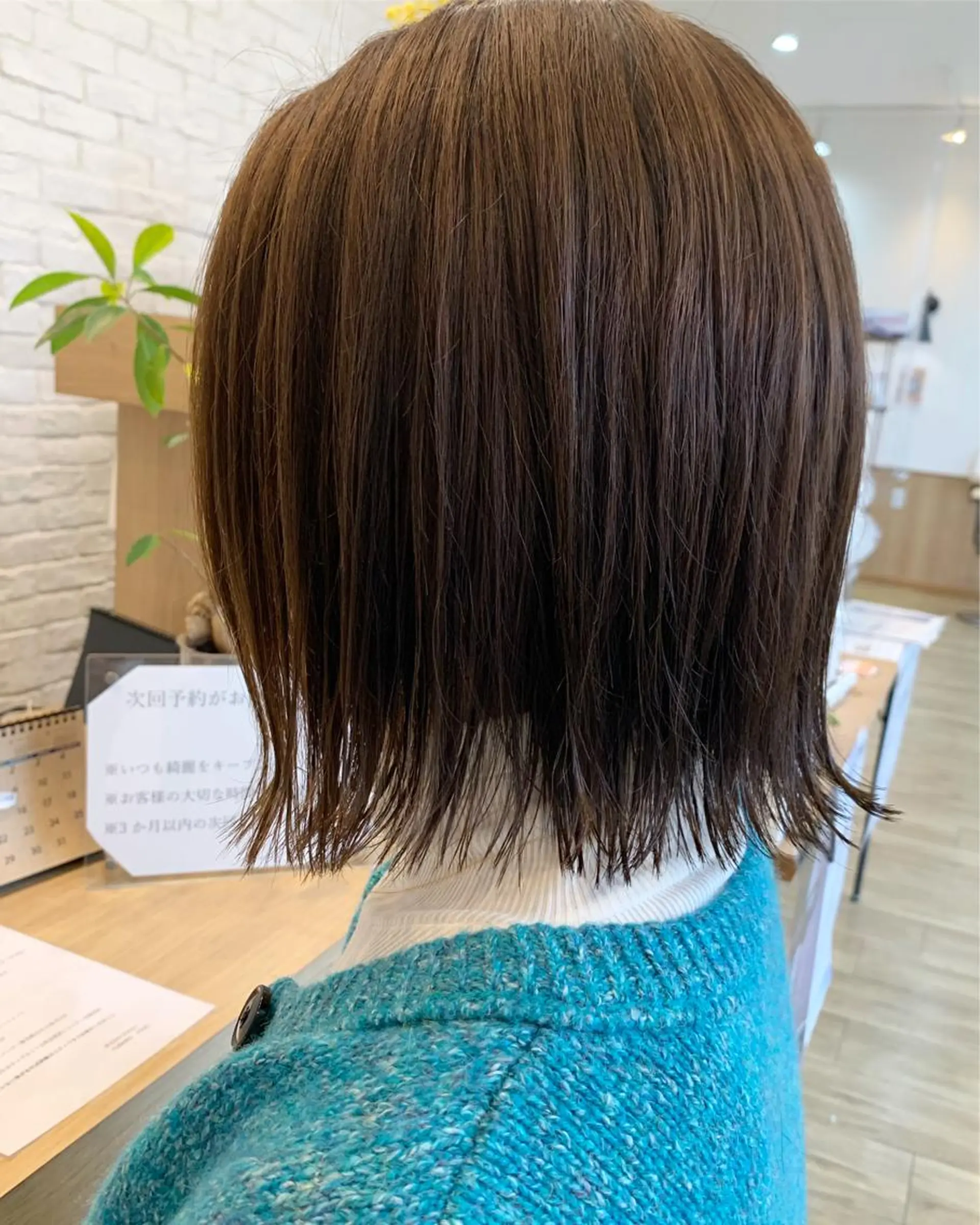 ショート カラー グレージュ 森本 美咲のヘアスタイル