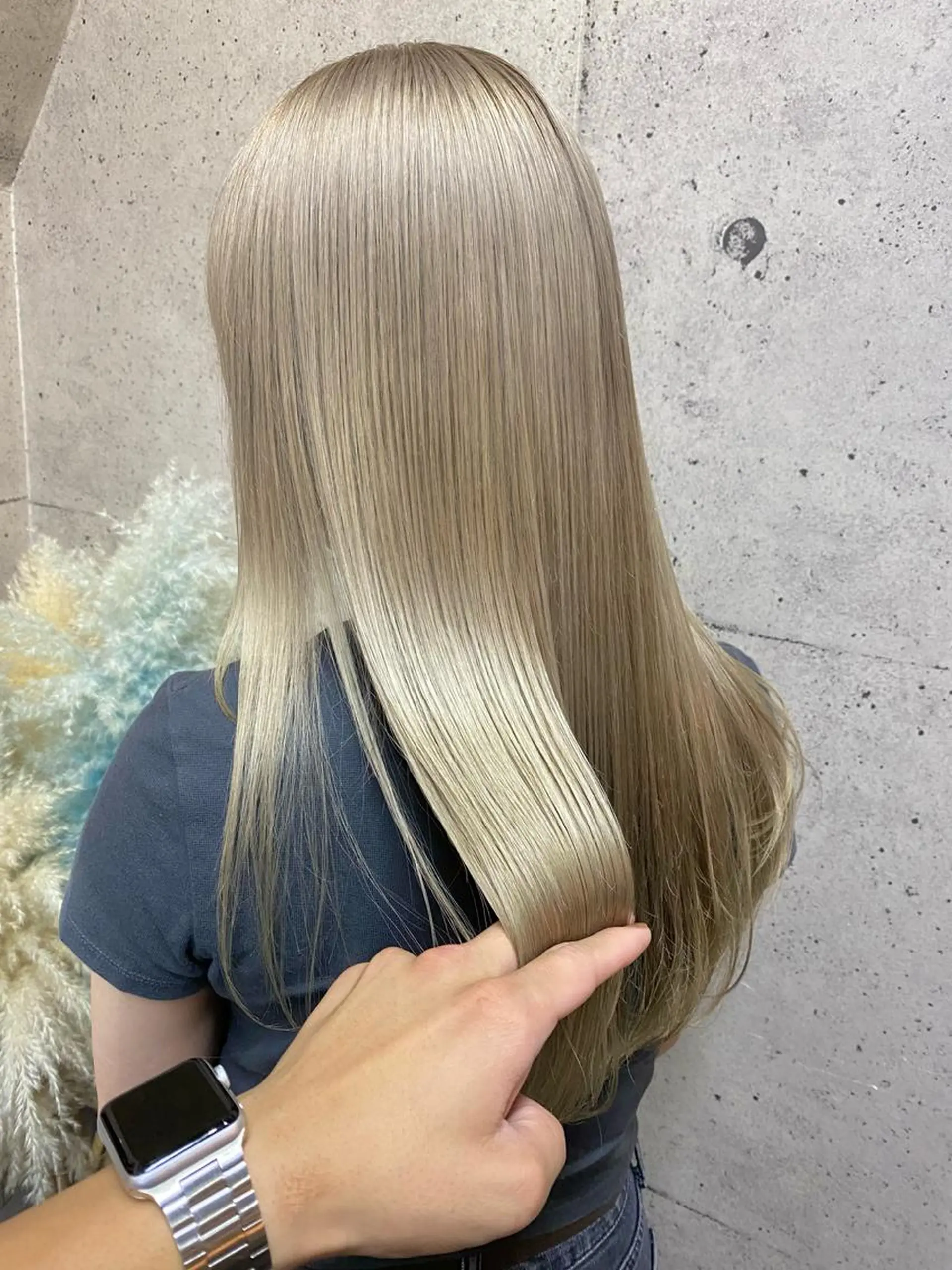 ロング カラー ヘアカラー トリートメント MORROW所属・⭕️ダメージレス特化 髪質改善🥇丸山憲人のヘアスタイル