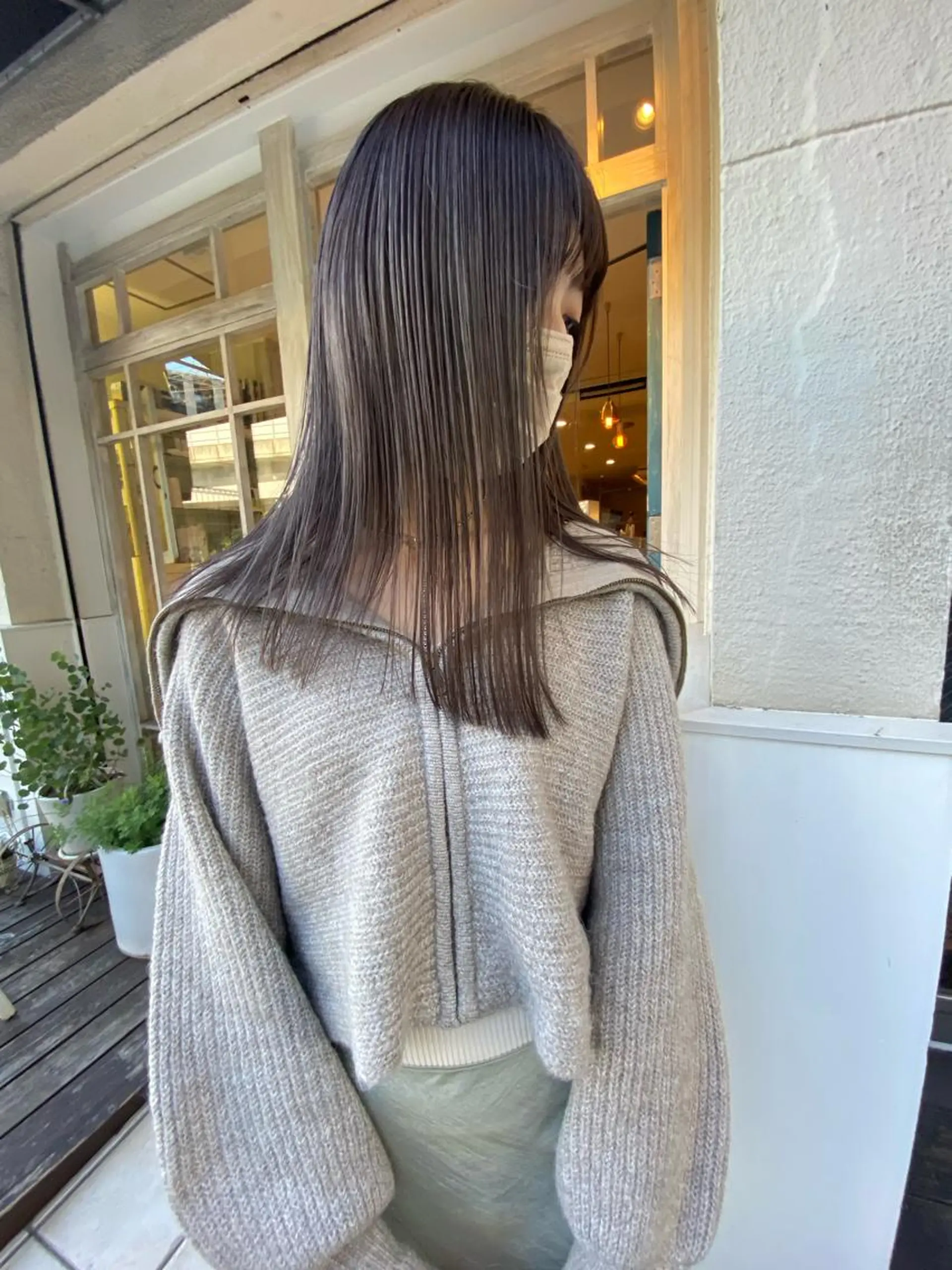 ロング カット ヘアカラー トリートメント Musiiik hairのヘアスタイル