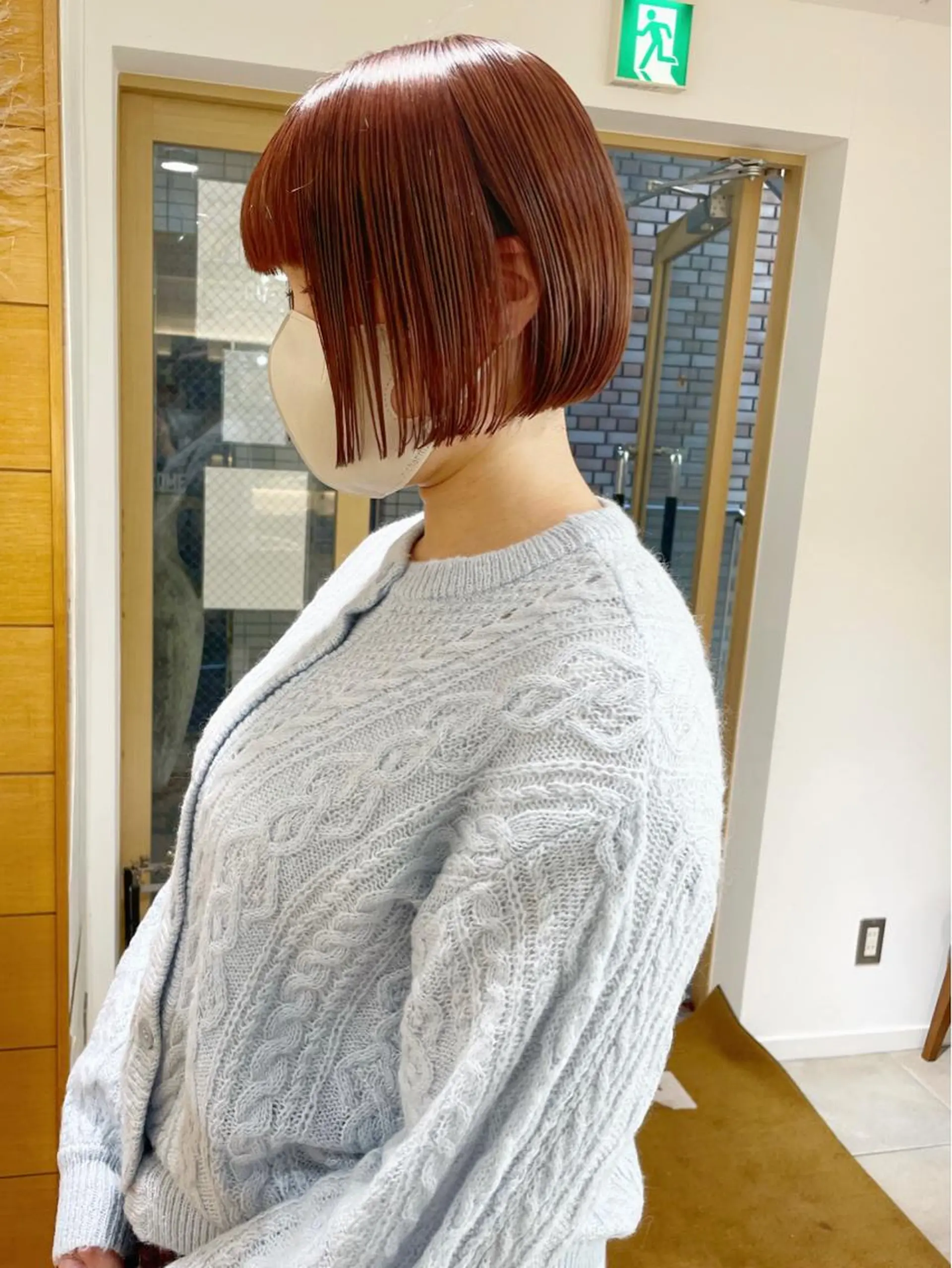 ショート カラー カット ヘアカラー トリートメント 齋藤 咲のヘアスタイル