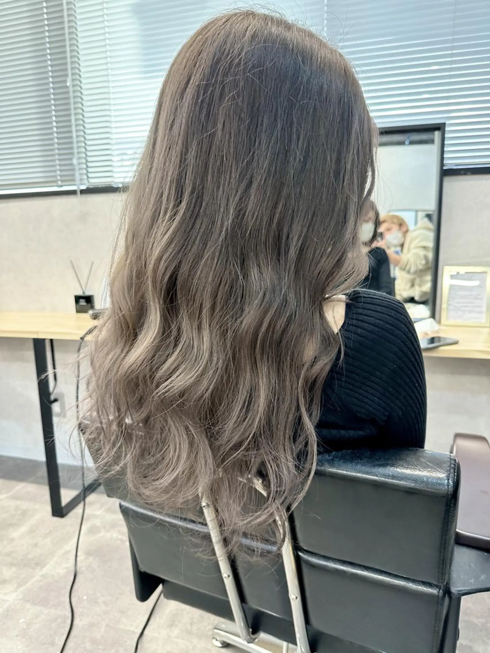 セミロング ヘアアレンジ カラー 💎lino _by _ACNE💎 🧸のヘアスタイル