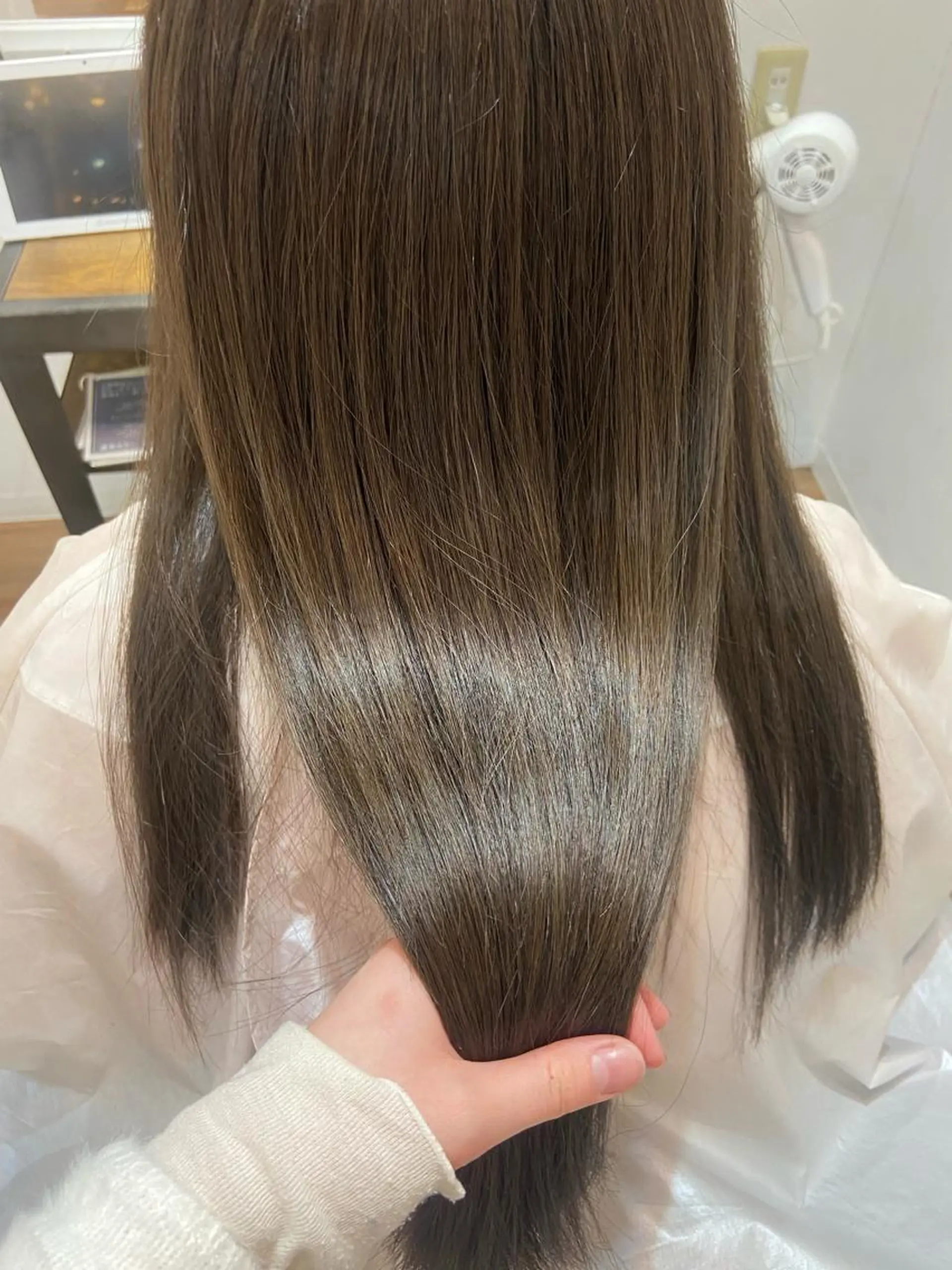 ロング カラー ヘアカラー トリートメント 透明感color🩵 MAYUKAのヘアスタイル